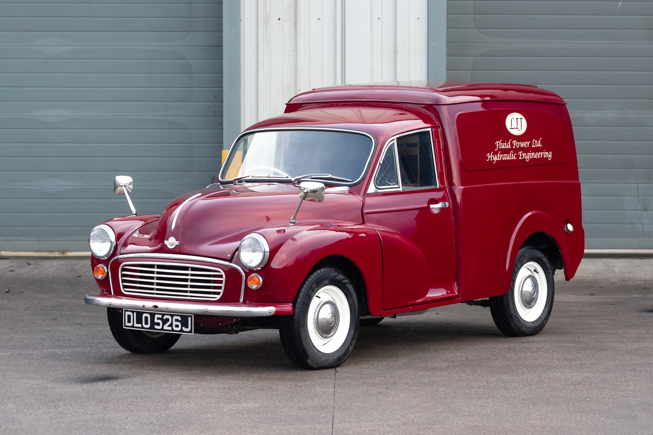 morris minor van back for sale