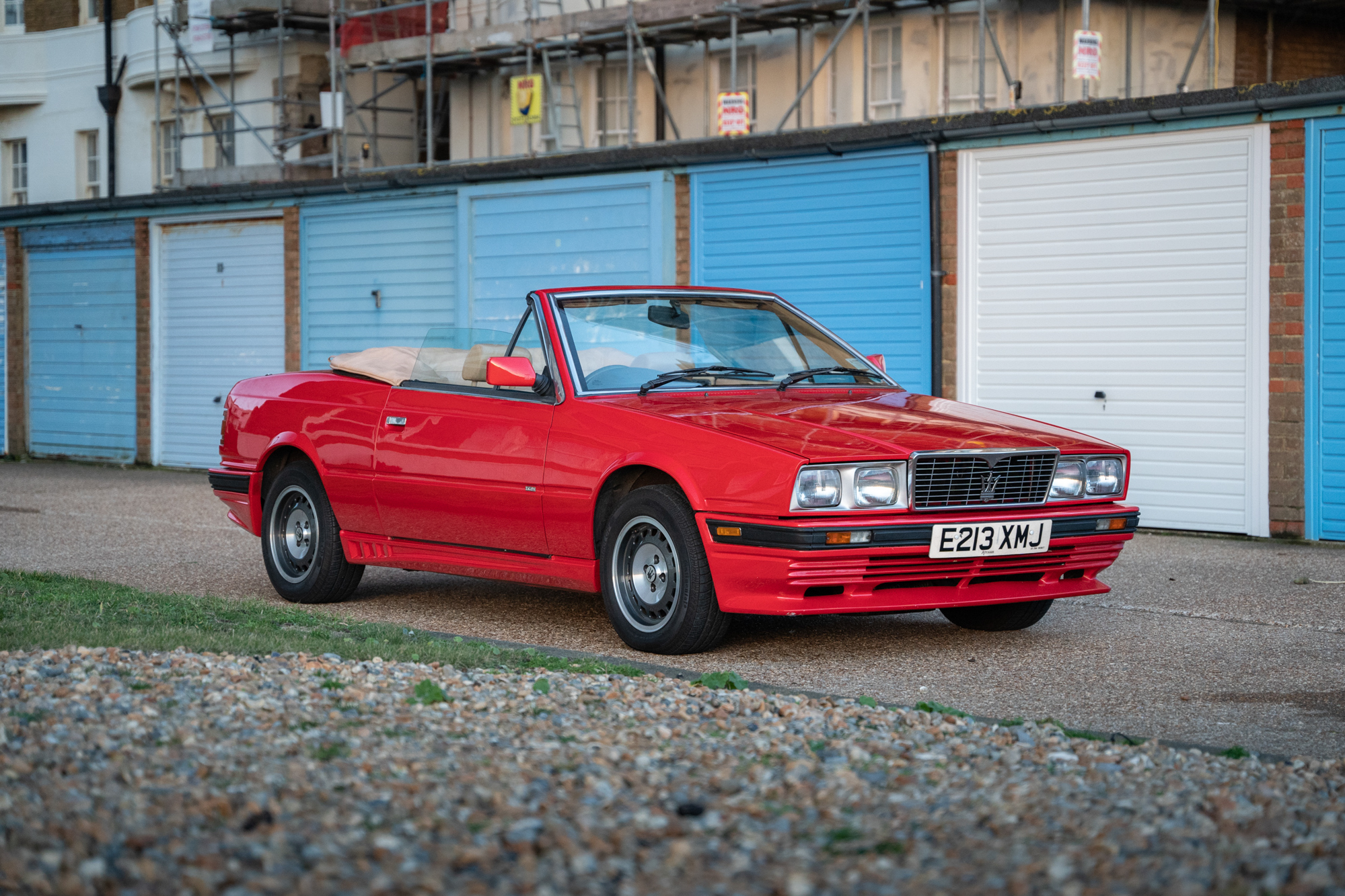 1987 MASERATI BI-TURBO SPYDER BY ZAGATO For Sale by Auction in
