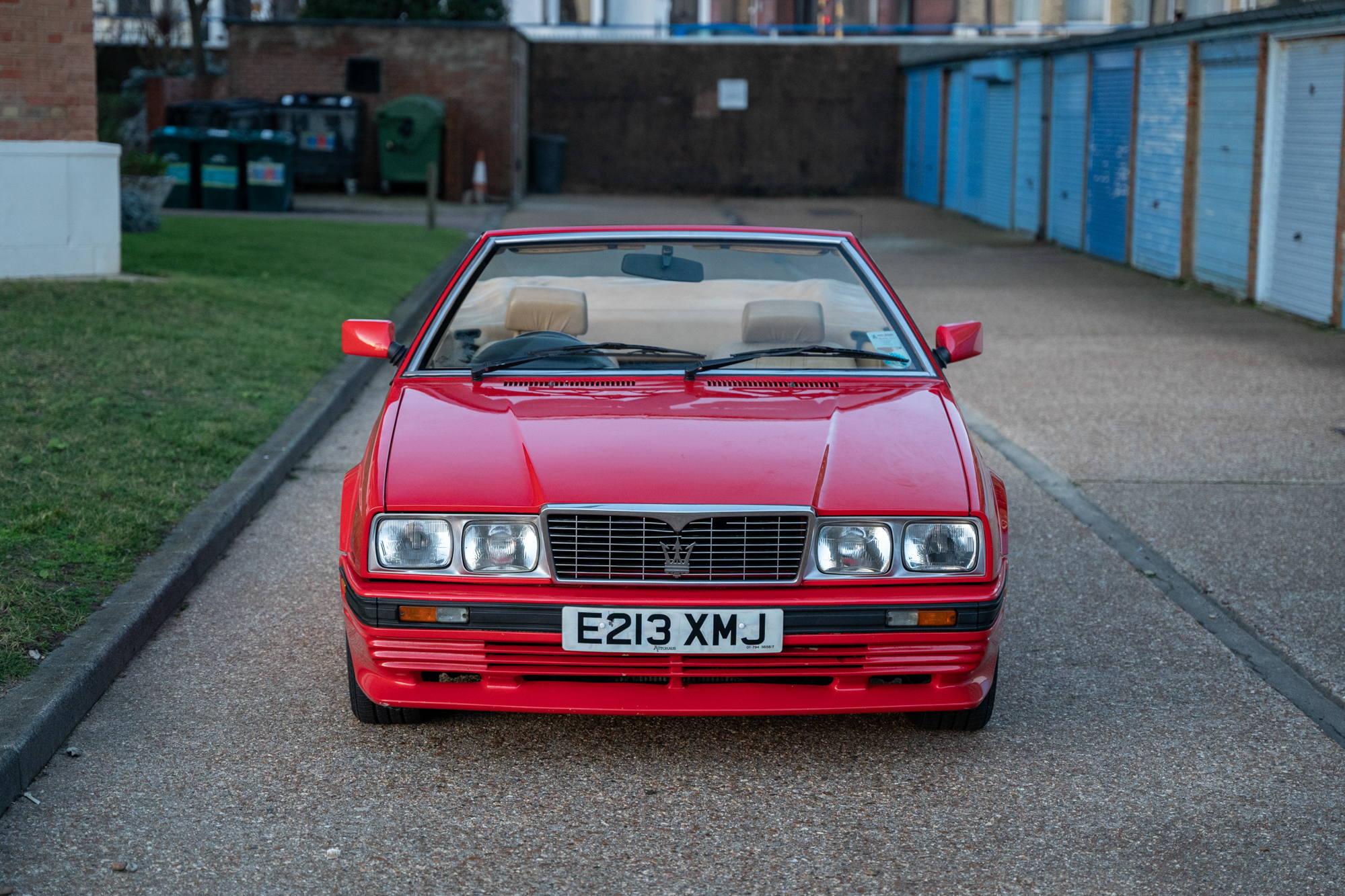 1987 MASERATI BI-TURBO SPYDER BY ZAGATO For Sale by Auction in