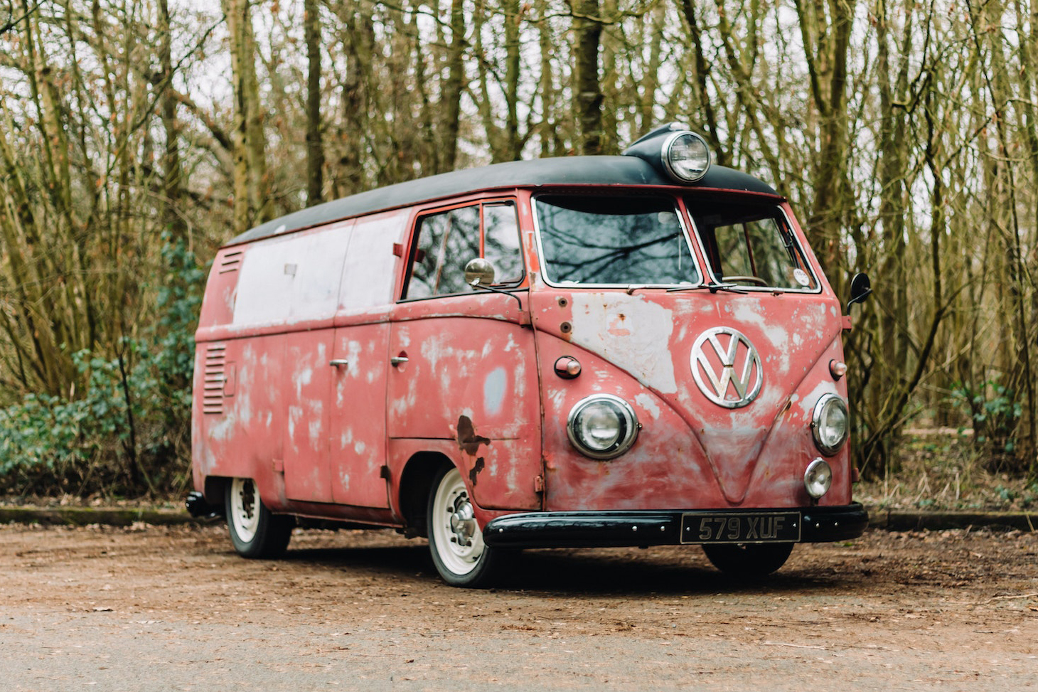 NO RESERVE: 1958 VOLKSWAGEN T1 SPLITSCREEN PANEL VAN