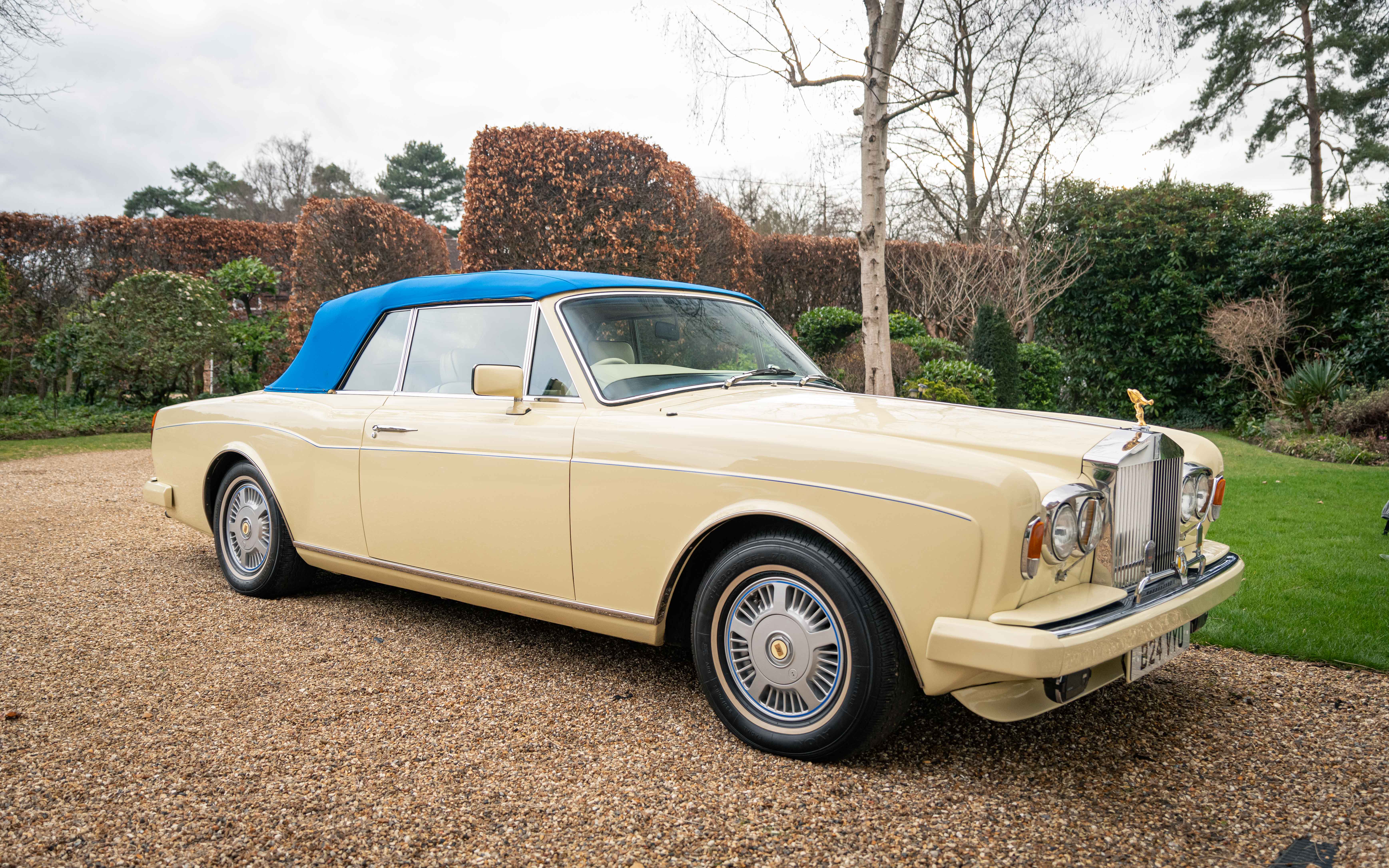 1984 ROLLS-ROYCE CORNICHE CONVERTIBLE