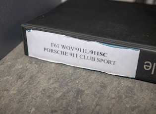 1988 PORSCHE 911 CARRERA 3.2 CLUB SPORT 