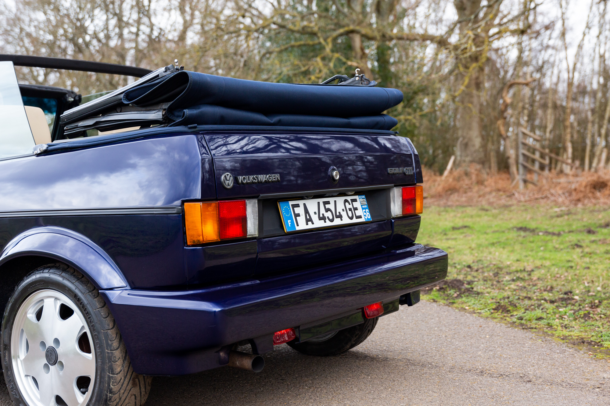 1991 VOLKSWAGEN GOLF (MK1) GTI RIVAGE CABRIOLET for sale by auction in ...