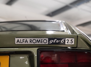 1982 ALFA ROMEO GTV6 INIEZIONE 2.5