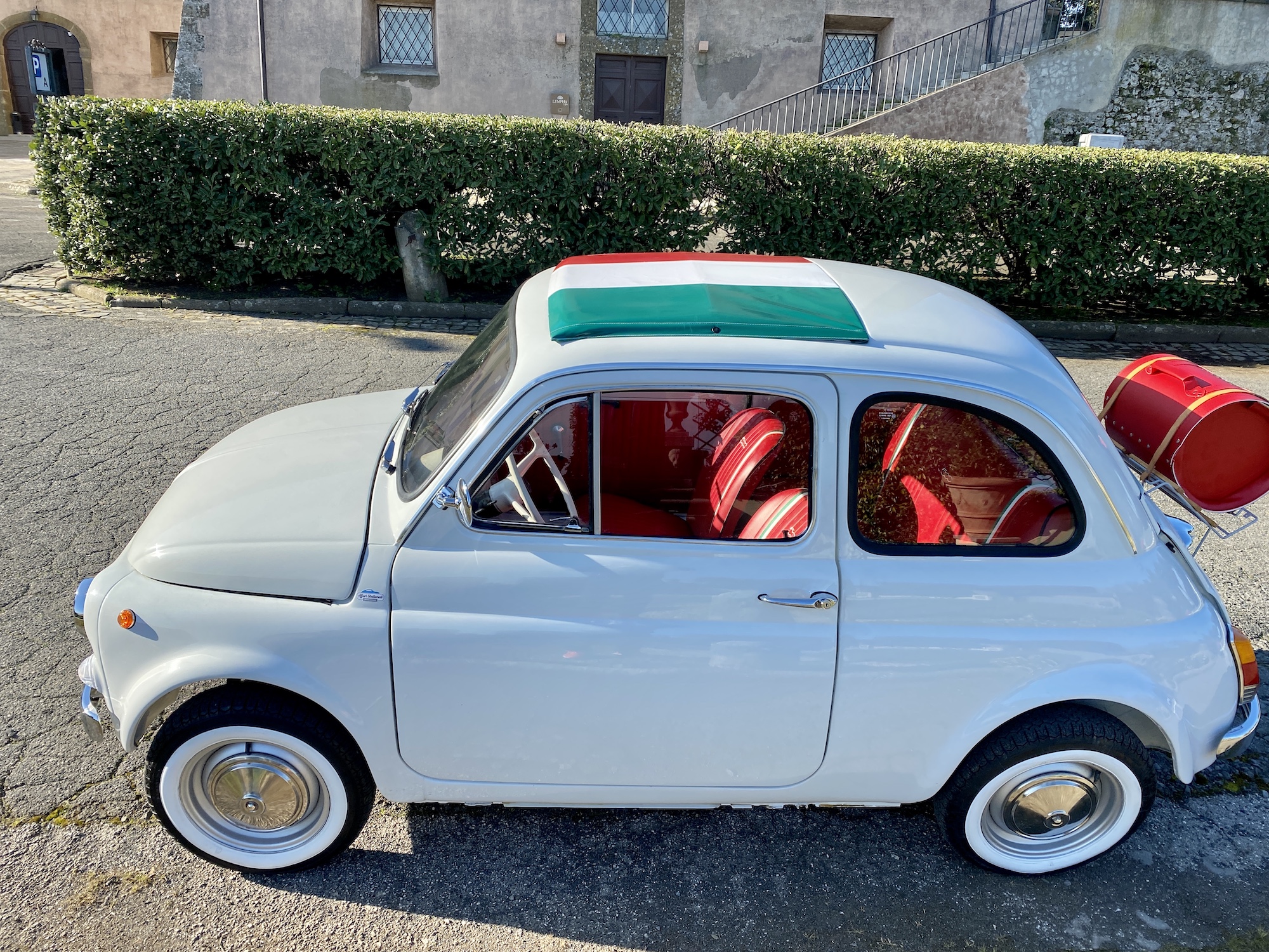 1965 Fiat 500 Tributo a Italia Tricolor 1 18 Solido S1801409