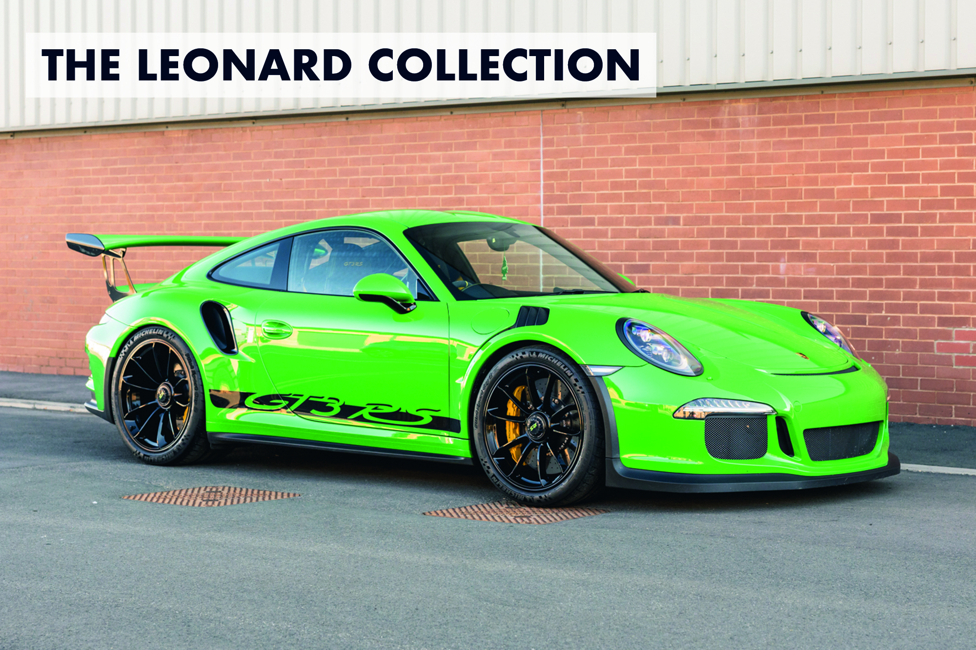 NO RESERVE: 2016 PORSCHE 911 (991.1) GT3 RS - 8,746 MILES