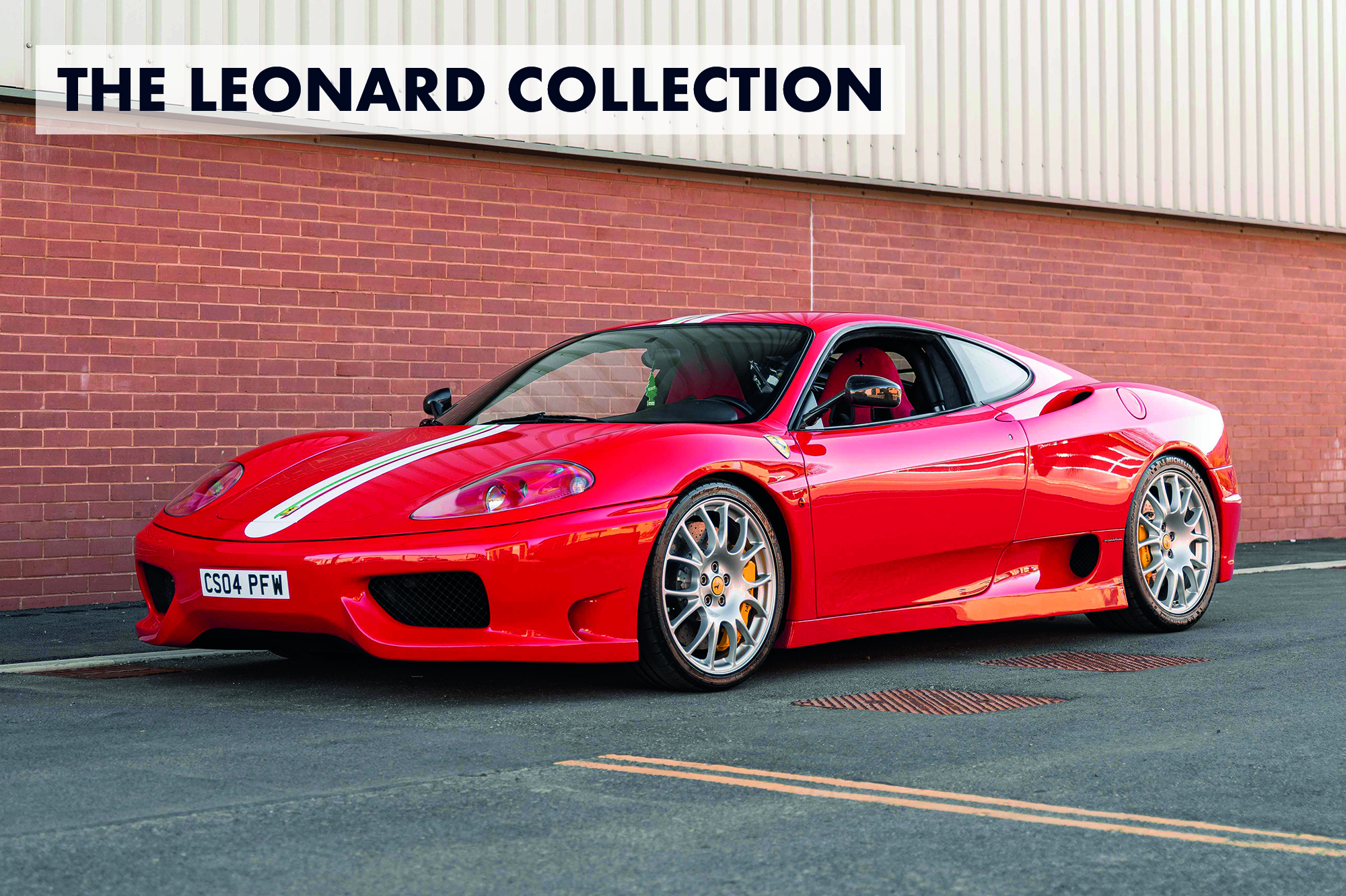 NO RESERVE: 2004 FERRARI 360 CHALLENGE STRADALE