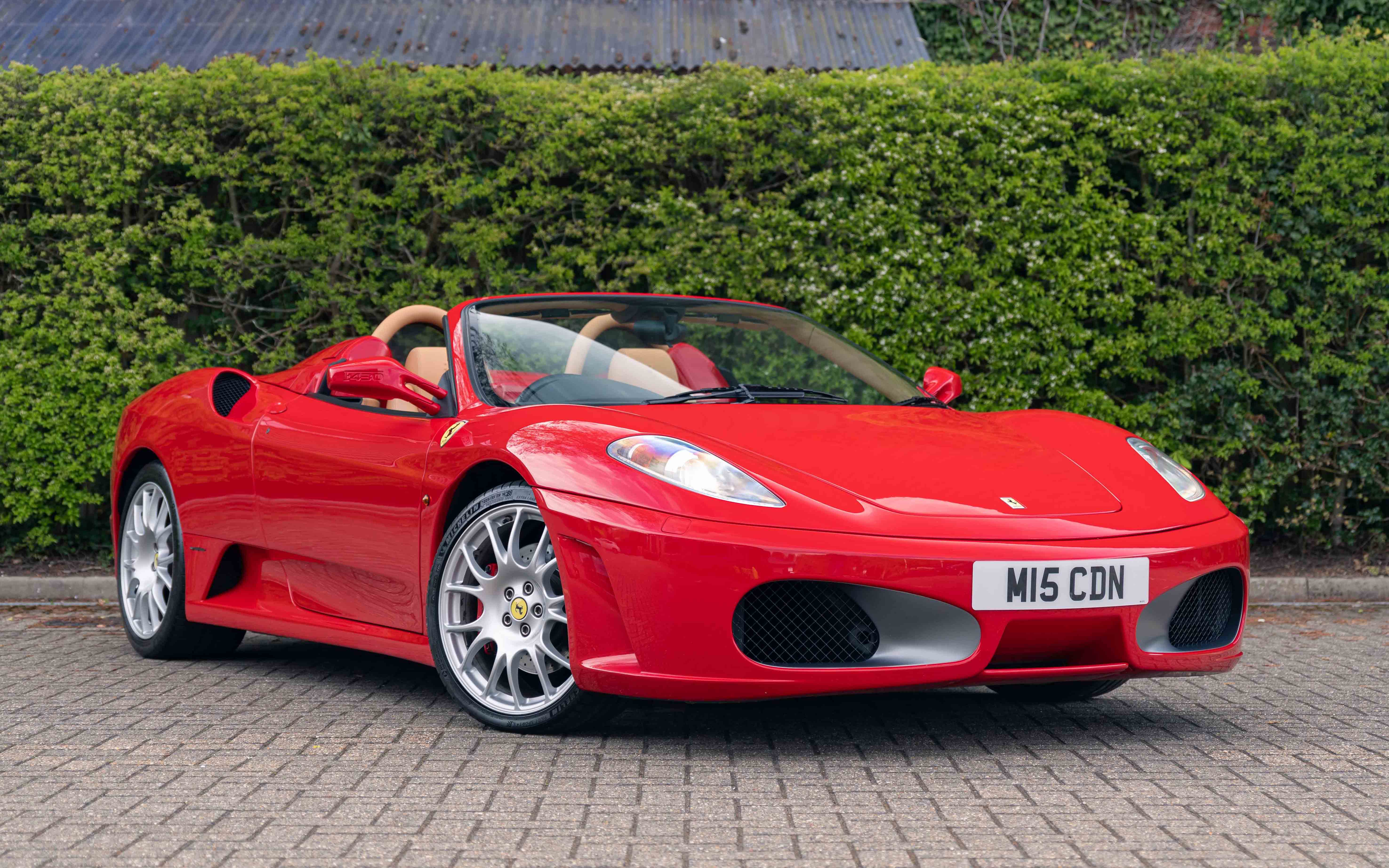 NO RESERVE: 2006 FERRARI F430 SPIDER F1