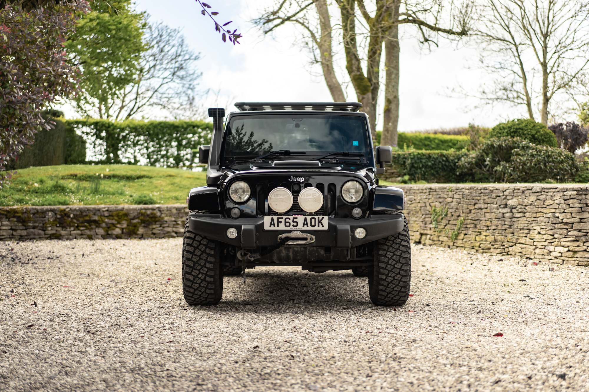 2015 JEEP WRANGLER 'NENE OVERLAND' for sale by auction in Stroud