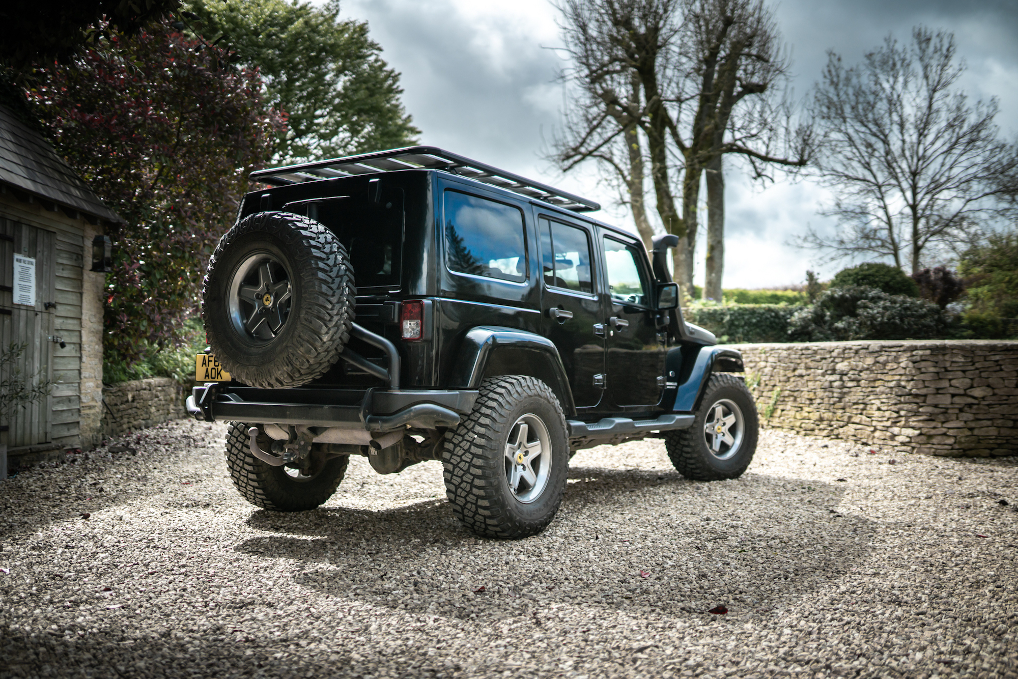 2015 JEEP WRANGLER 'NENE OVERLAND' for sale by auction in Stroud