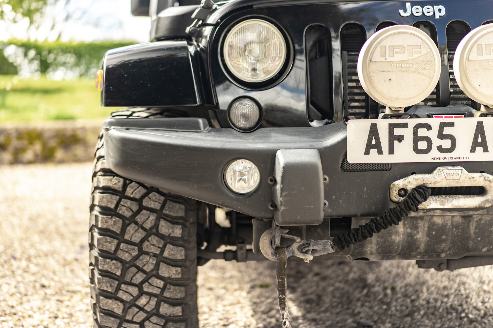 2015 JEEP WRANGLER 'NENE OVERLAND' for sale by auction in Stroud