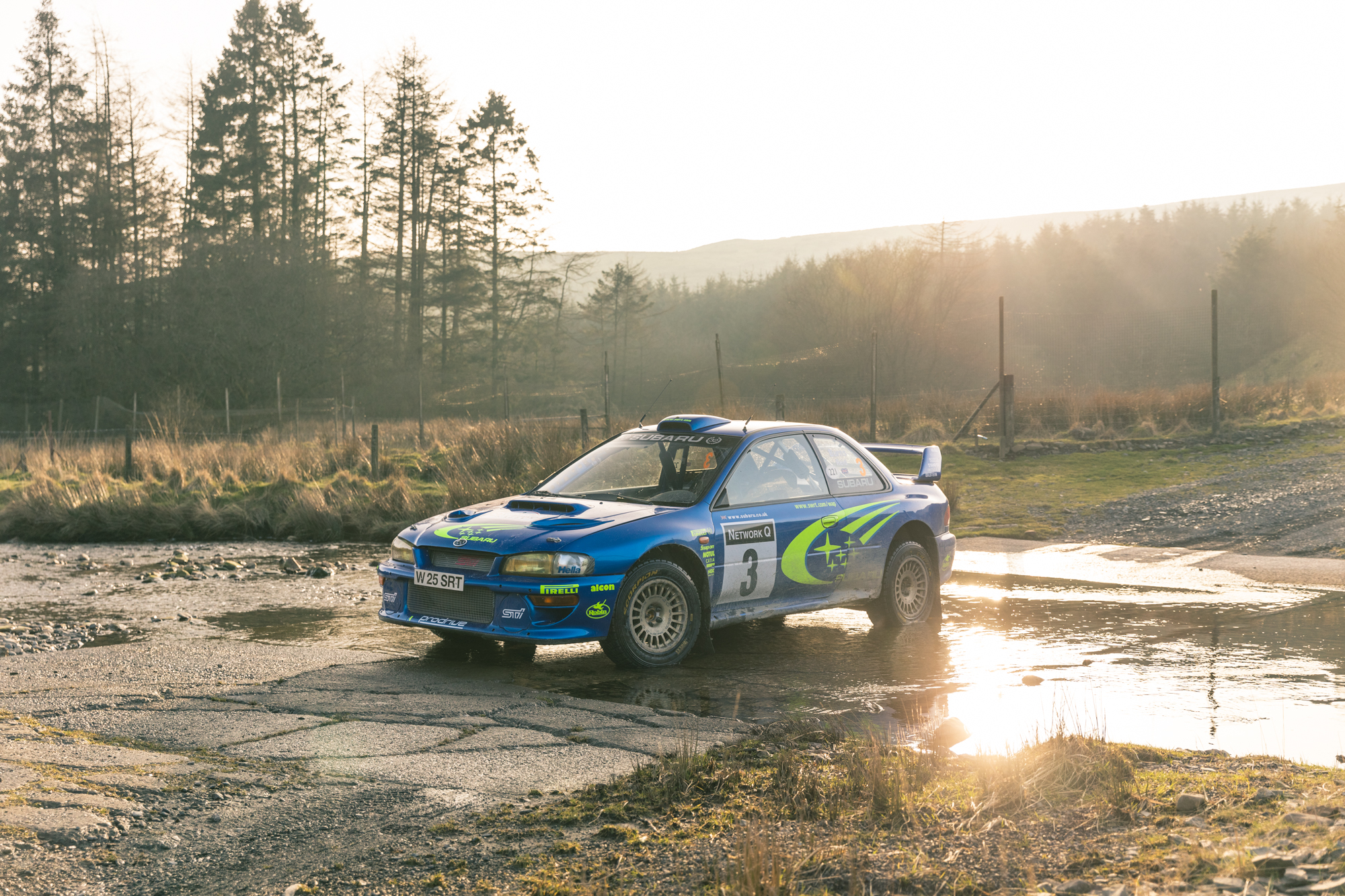 SUBARU IMPREZA S6 WRC - 2000 RALLY GB WINNER EX BURNS/REID