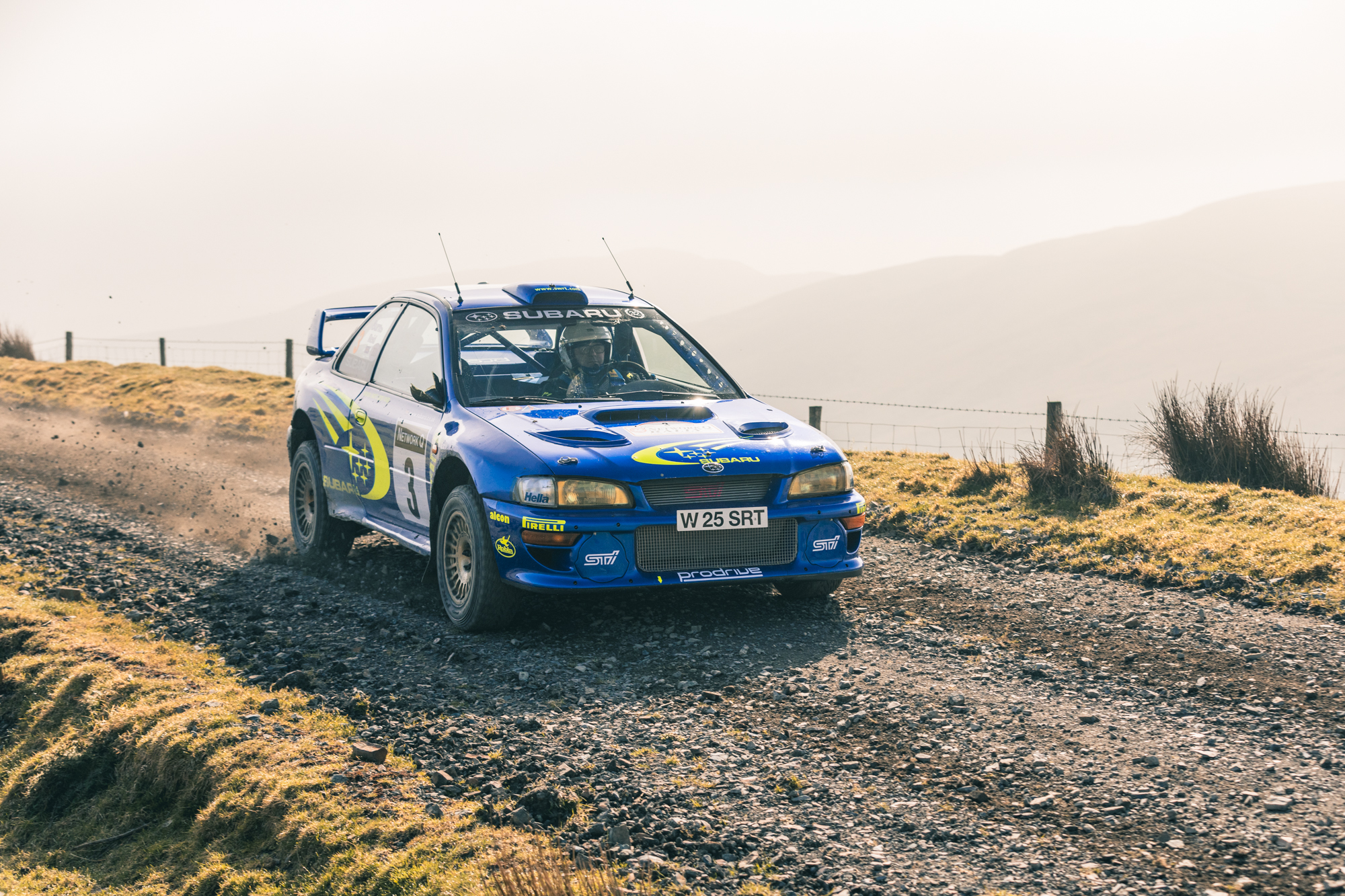 SUBARU IMPREZA S6 WRC - 2000 RALLY GB WINNER EX BURNS/REID