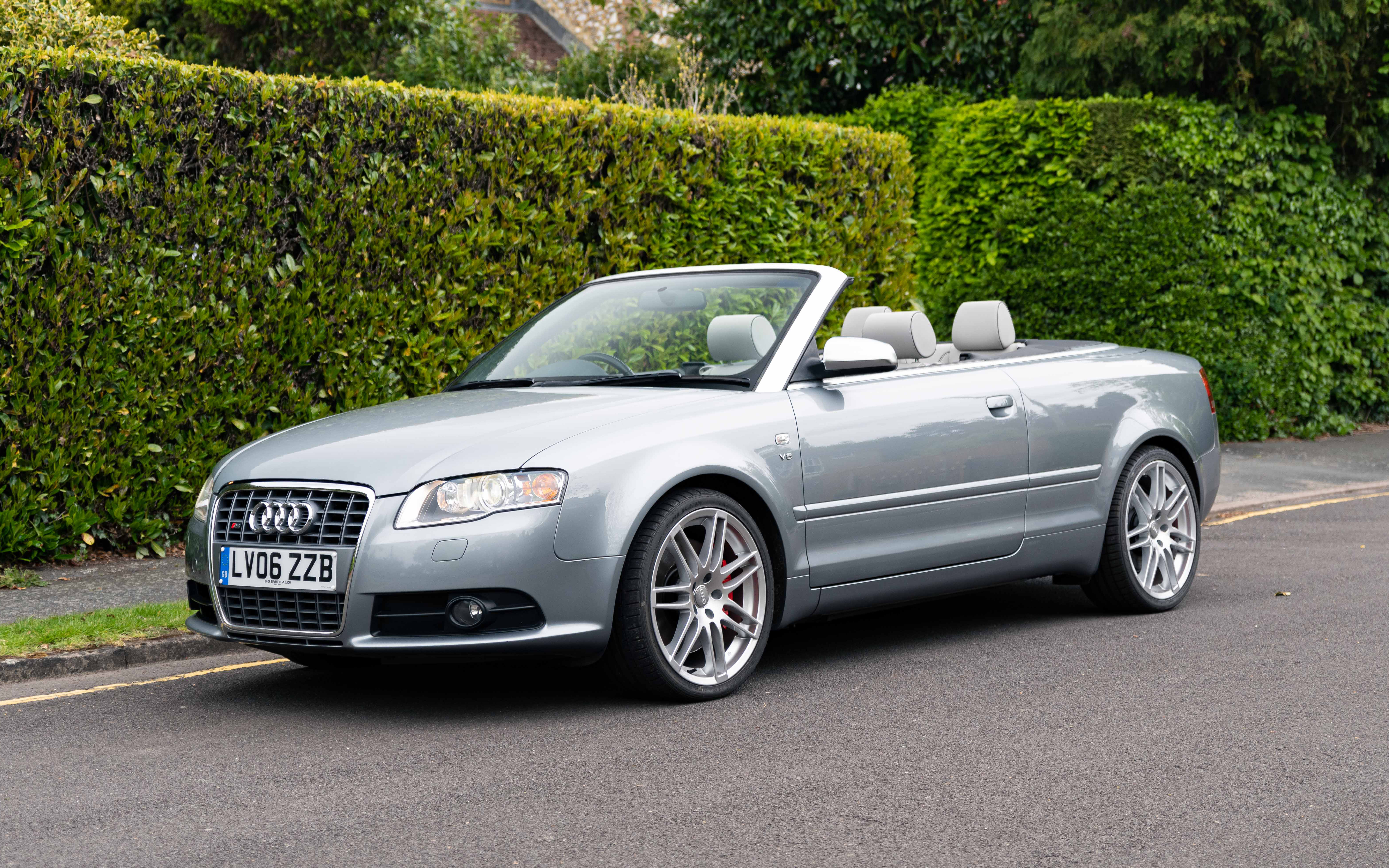 NO RESERVE: 2006 AUDI (B7) S4 QUATTRO CABRIOLET - 18,712 MILES