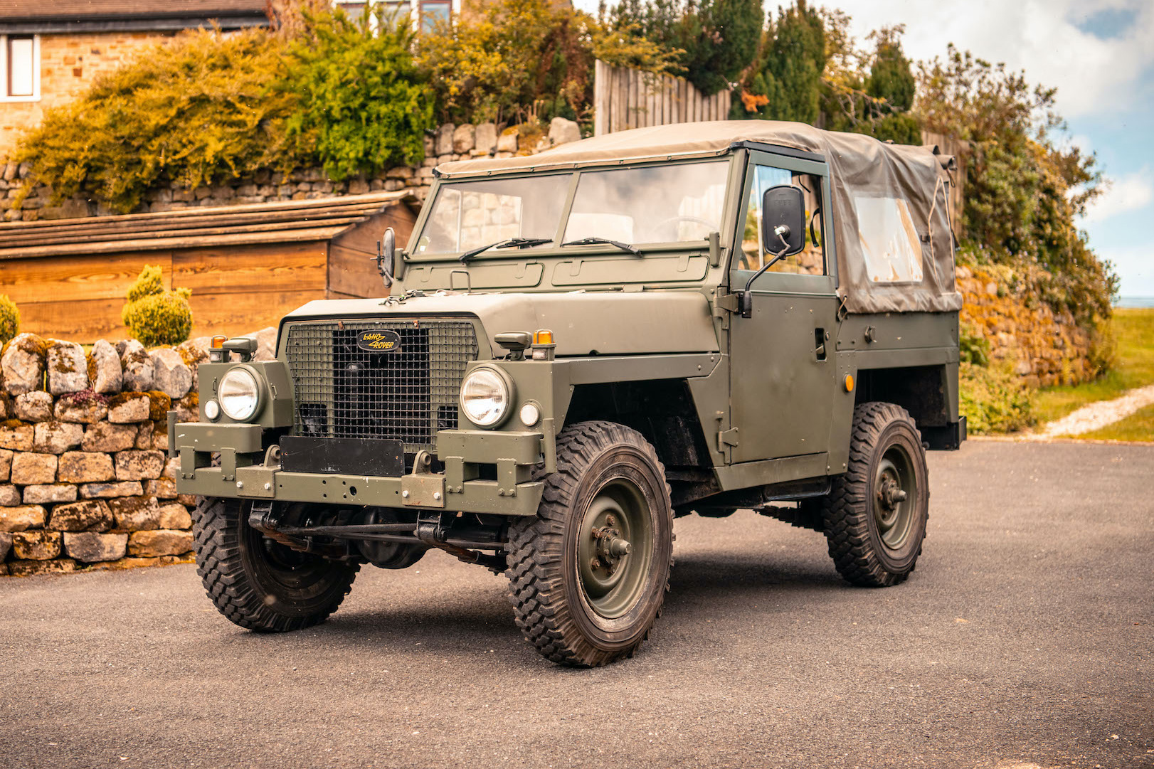 1977 LAND ROVER LIGHTWEIGHT SERIES III 88" HALF TON DUTCH ARMY