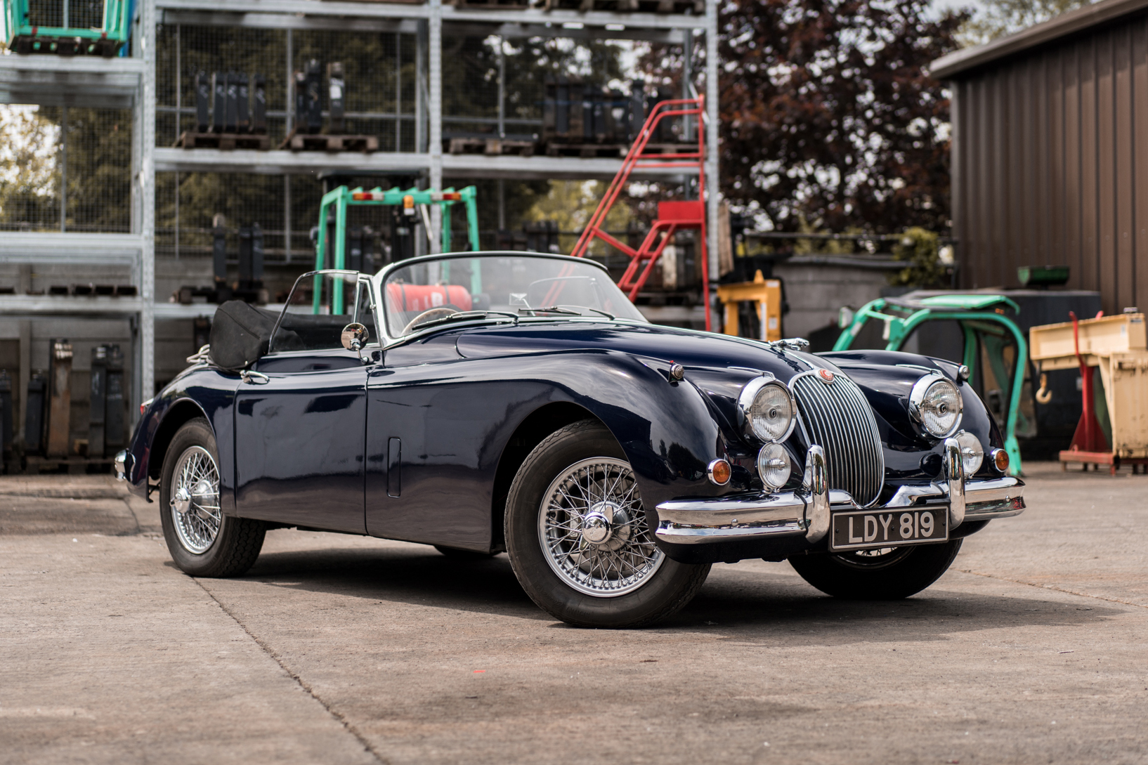 1957 JAGUAR XK150 3.4 SE DHC