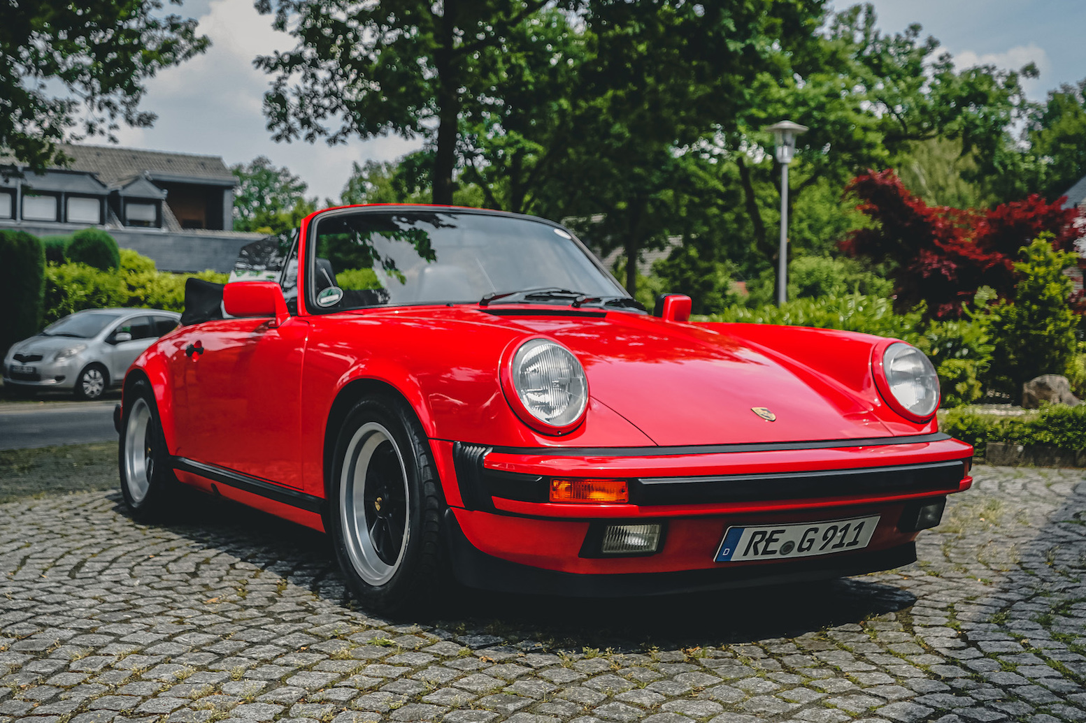 1987 PORSCHE 911 CARRERA 3.2 CABRIOLET - 16,405 MILES