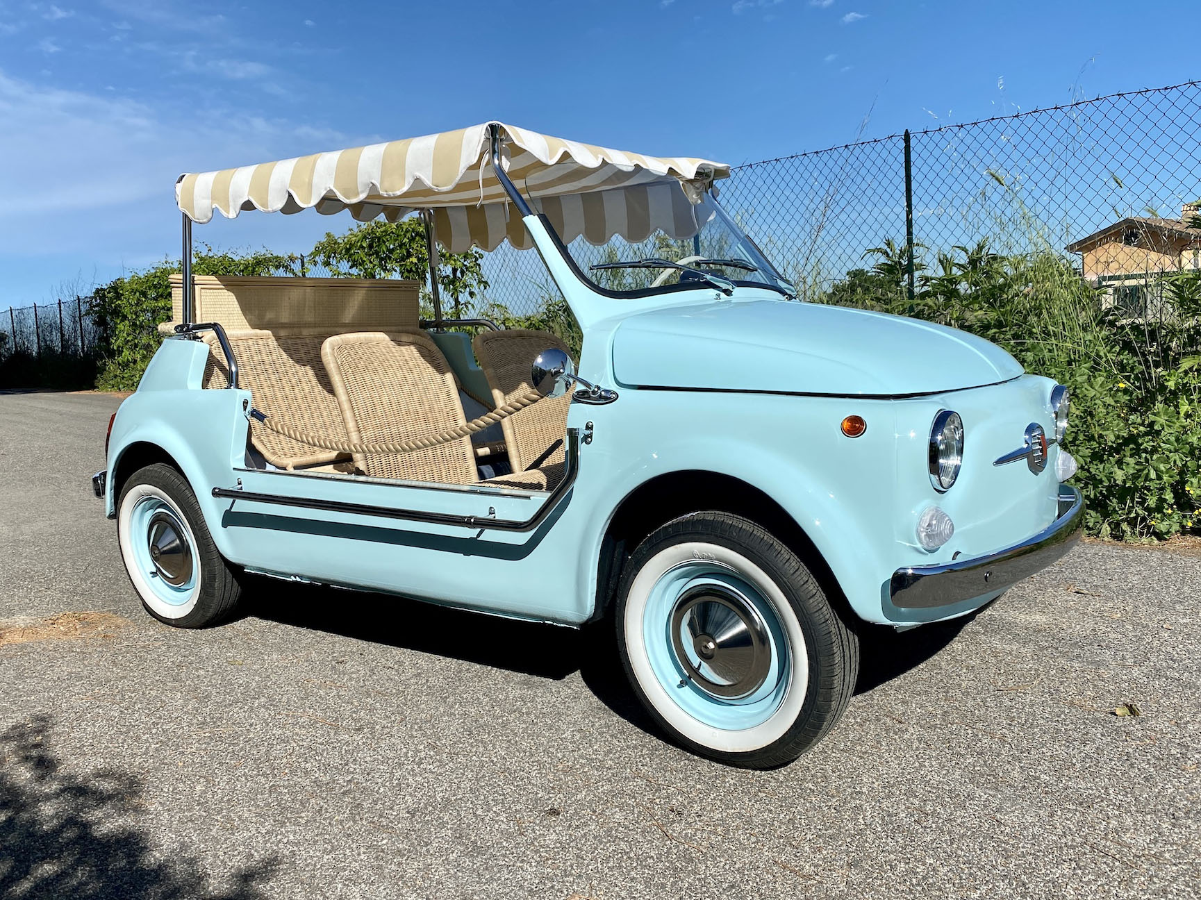 NO RESERVE: 1970 FIAT 500 JOLLY EVOCATION