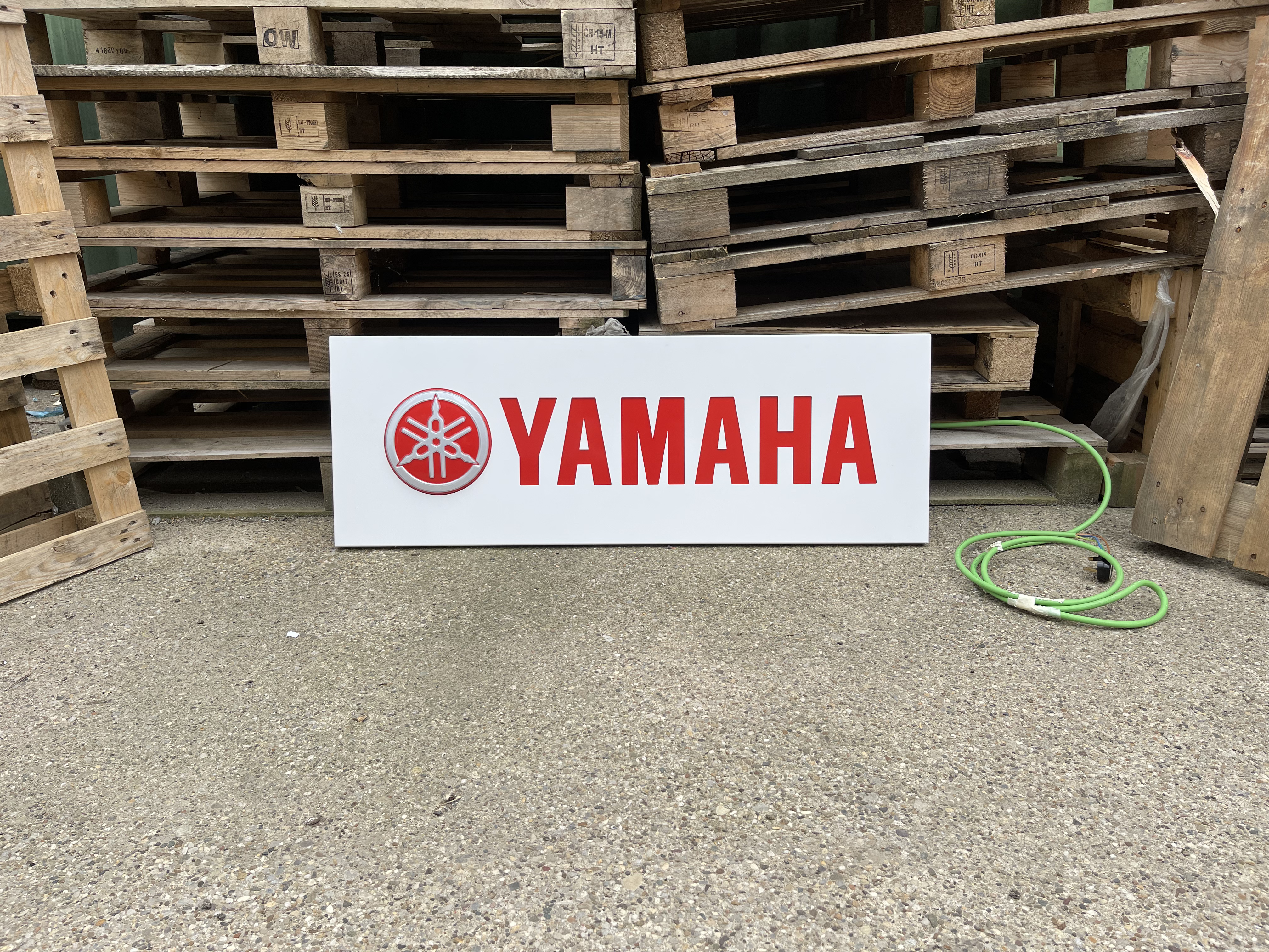 YAMAHA ILLUMINATED DEALERSHIP SIGN for sale by auction in