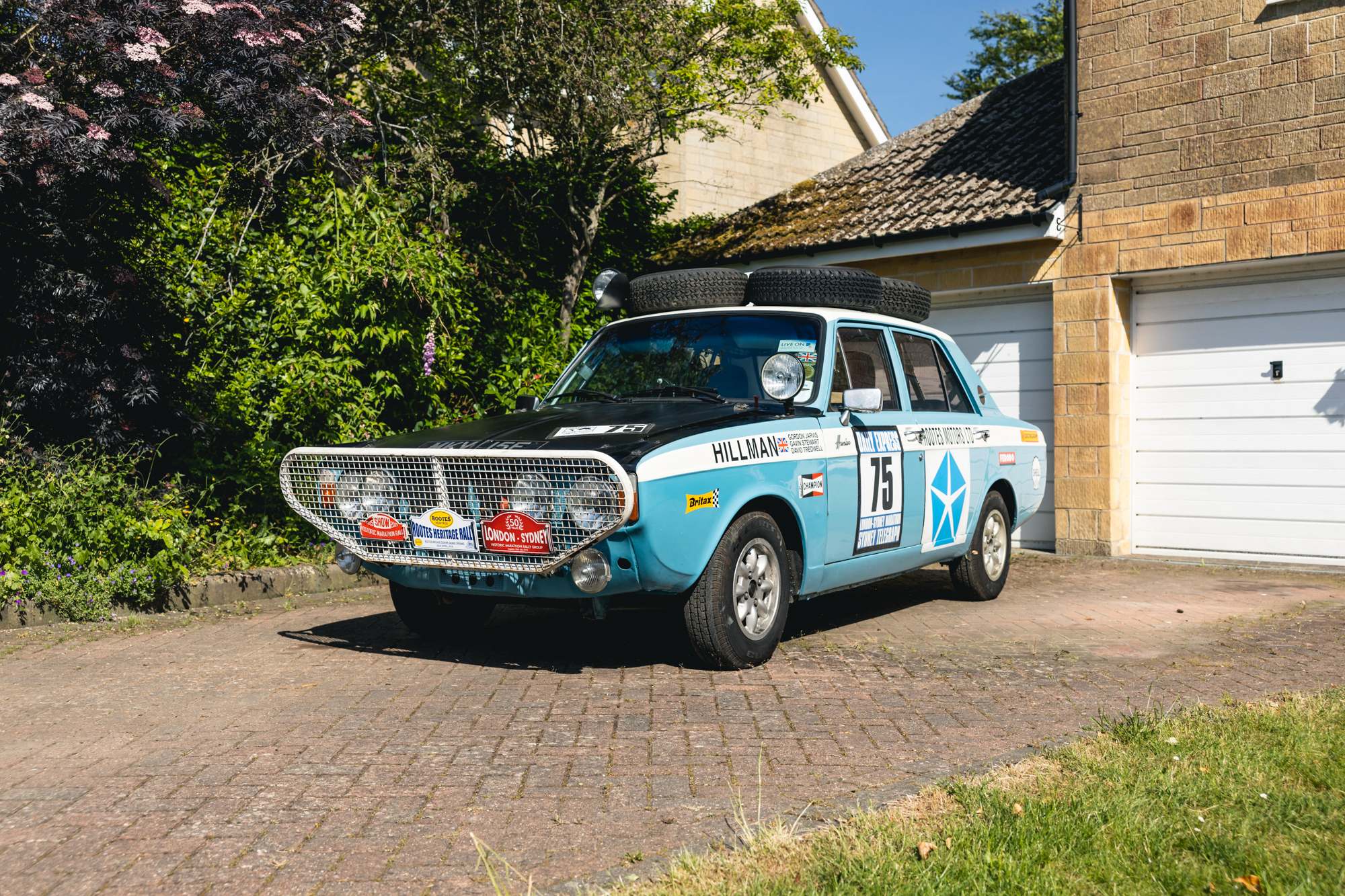 1967 HILLMAN HUNTER LONDON TO SYDNEY RALLY REPLICA for sale by auction ...