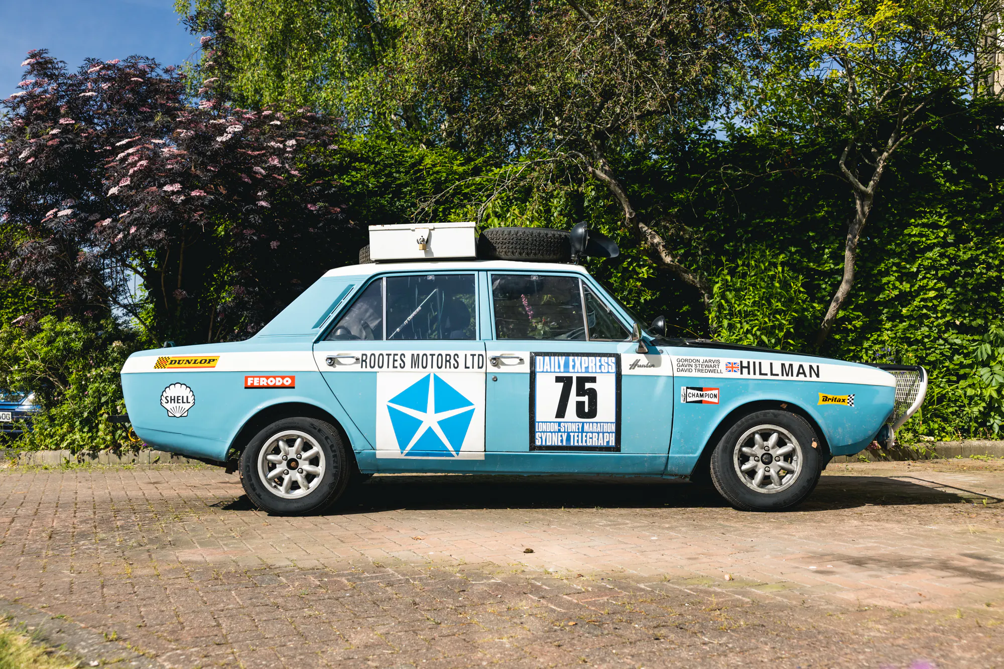 1967 HILLMAN HUNTER LONDON TO SYDNEY RALLY REPLICA