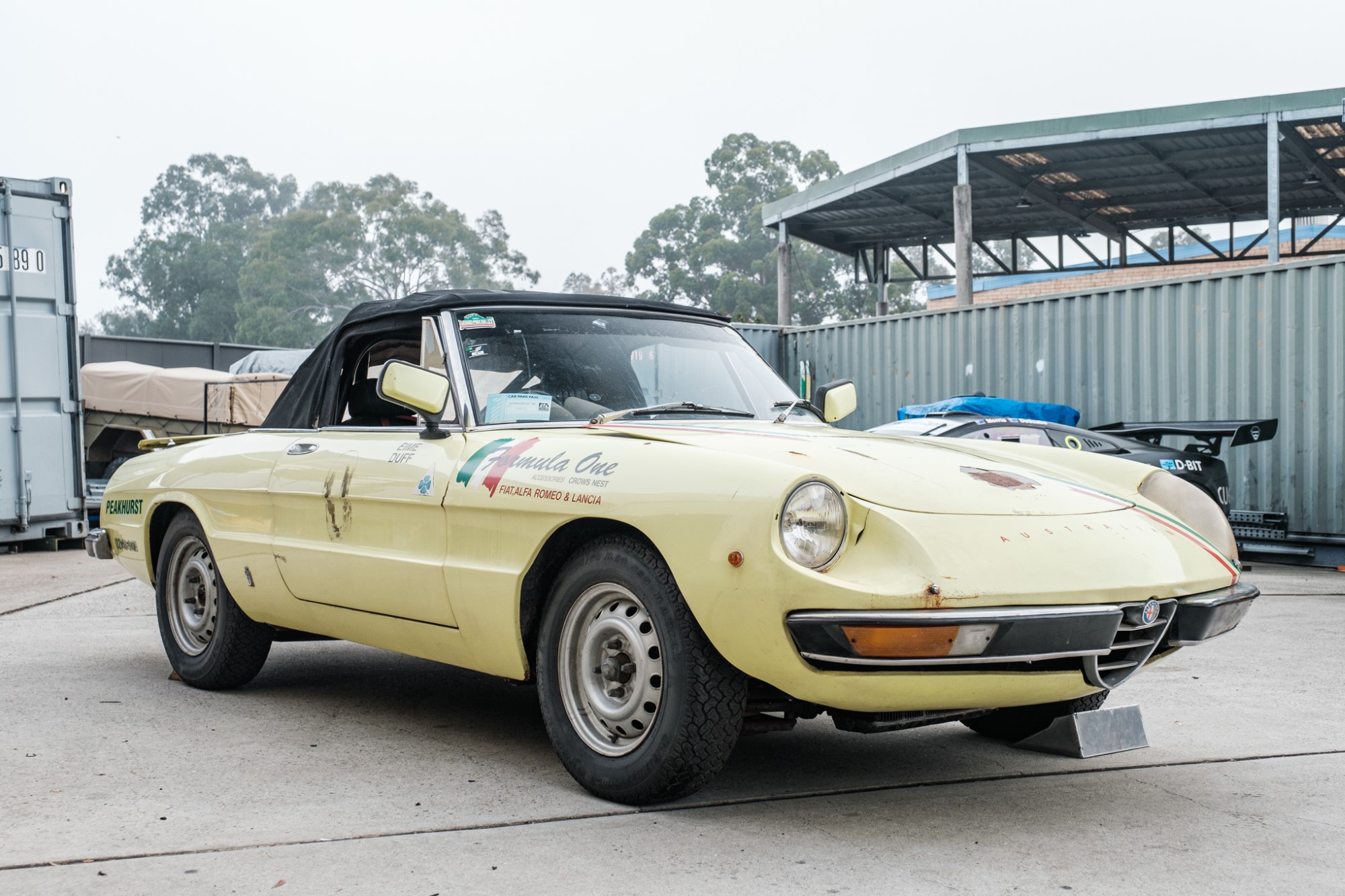 NO RESERVE: 1974 ALFA ROMEO 2000 SPIDER VELOCE