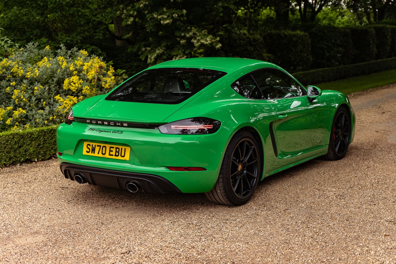 2020 PORSCHE 718 CAYMAN GTS 4.0 for sale by auction in Newmarket, Suffolk,  United Kingdom