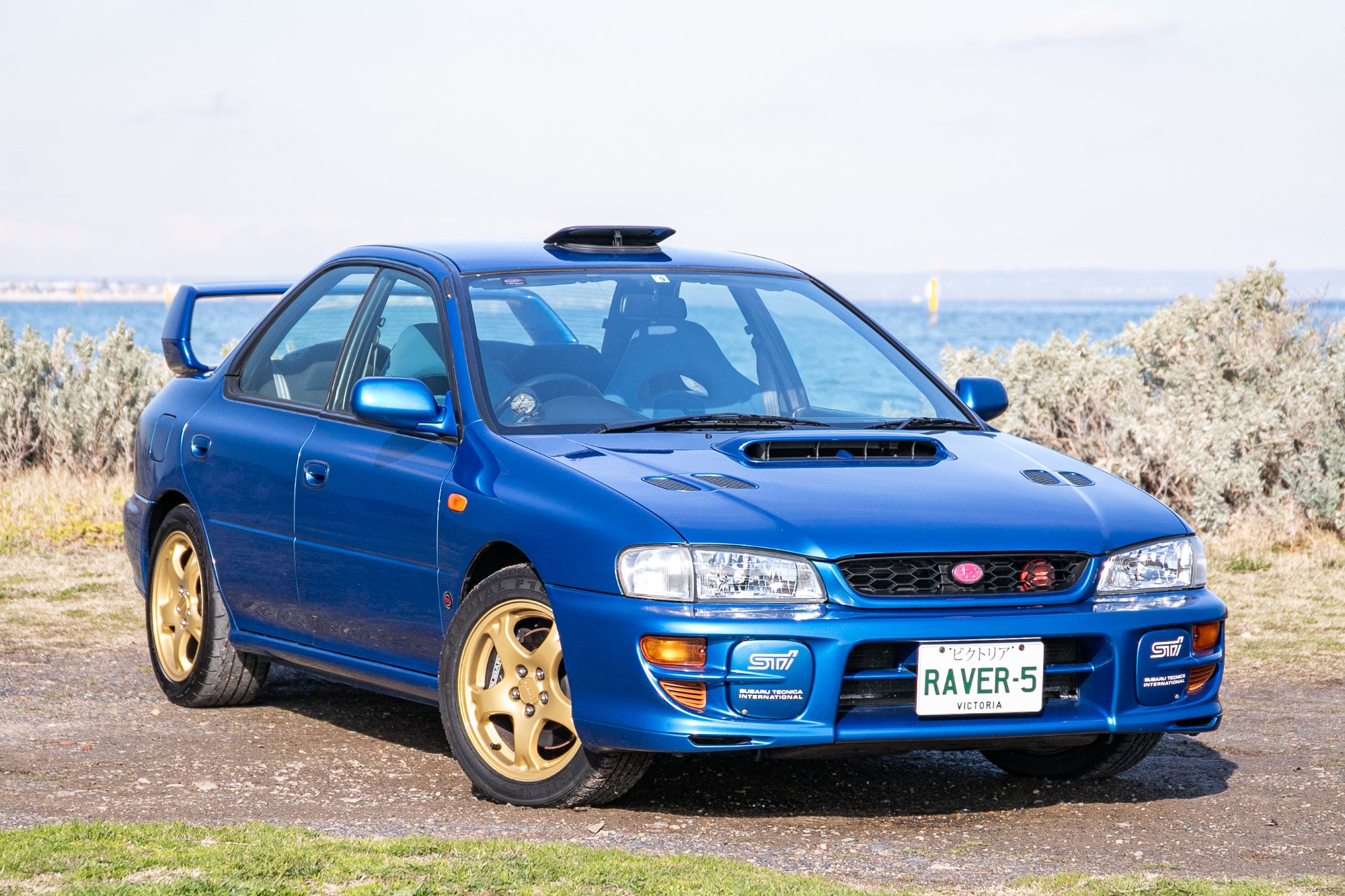 NO RESERVE: 1998 SUBARU IMPREZA WRX STI TYPE RA 555 LIMITED