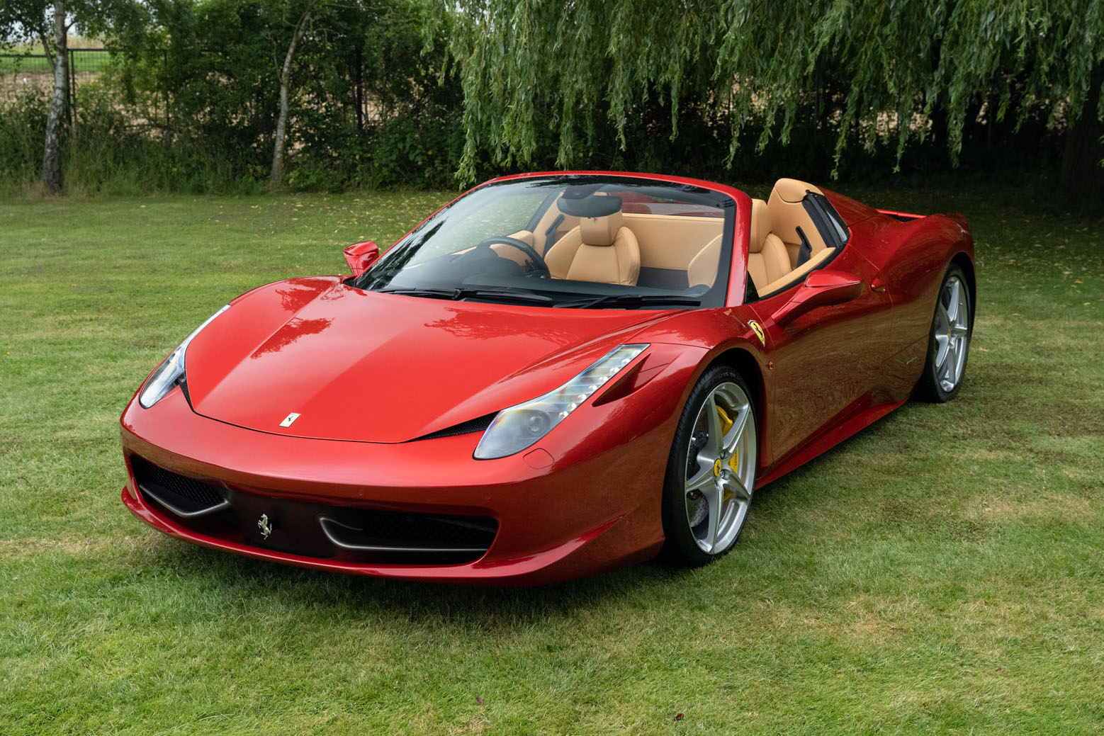 NO RESERVE: 2013 FERRARI 458 SPIDER