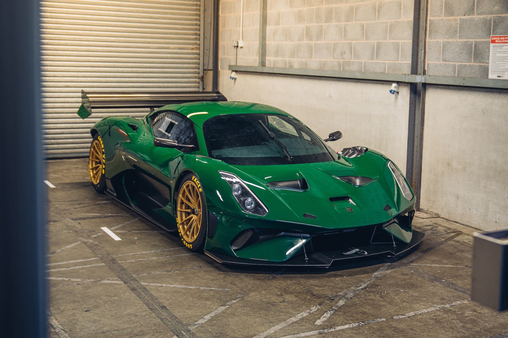 CHARITY AUCTION - BRABHAM BT62 PASSENGER RIDE WITH DAVID BRABHAM