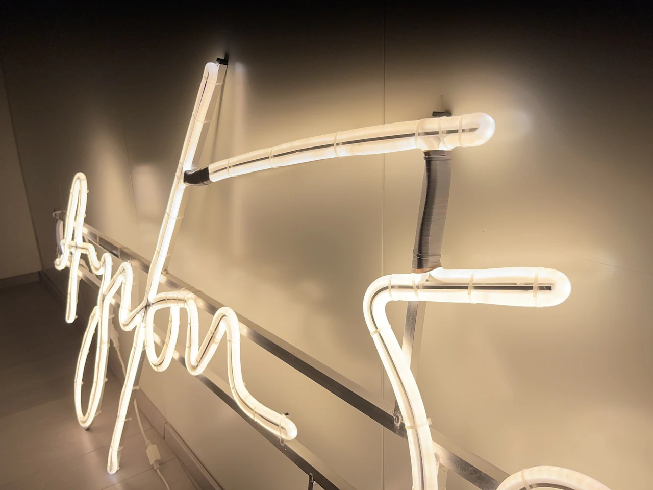AYRTON SENNA ILLUMINATED NEON SIGN for sale by auction in Ravenna, Italy
