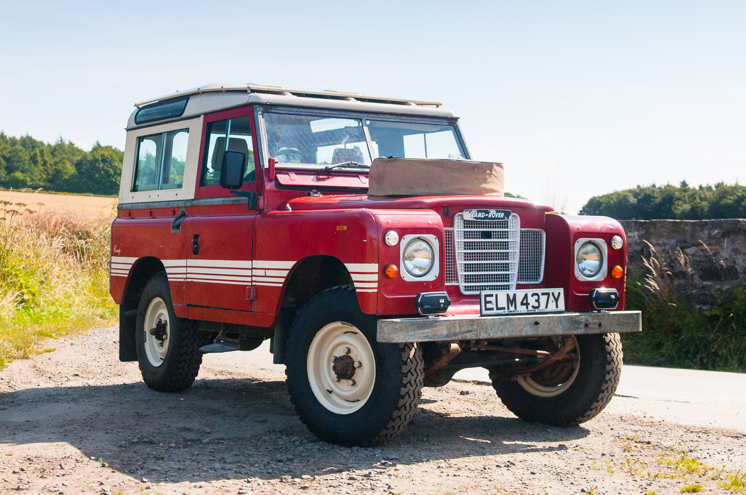 1983 LAND ROVER SERIES III 88” COUNTY STATION WAGON