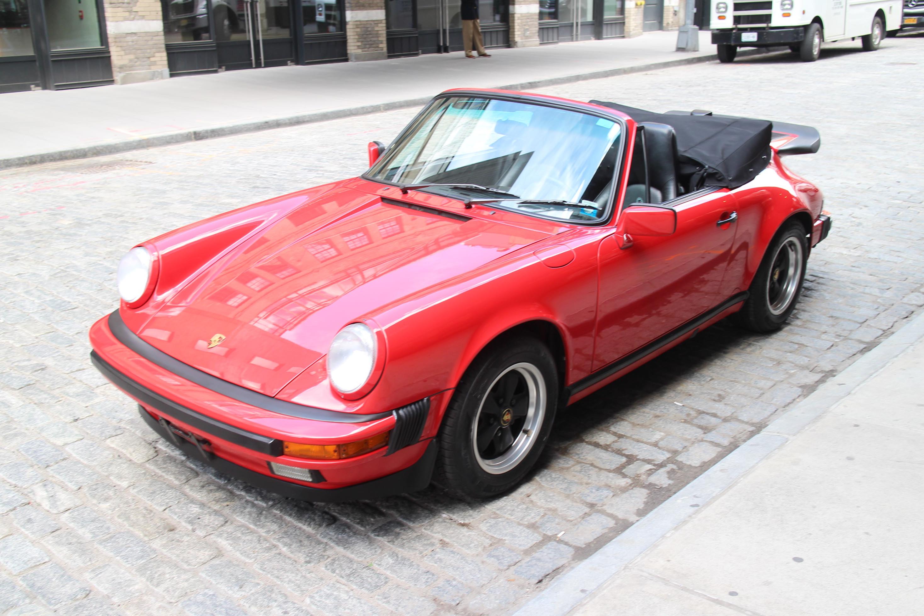 1987 PORSCHE 911 CARRERA 3.2 CABRIOLET - G50