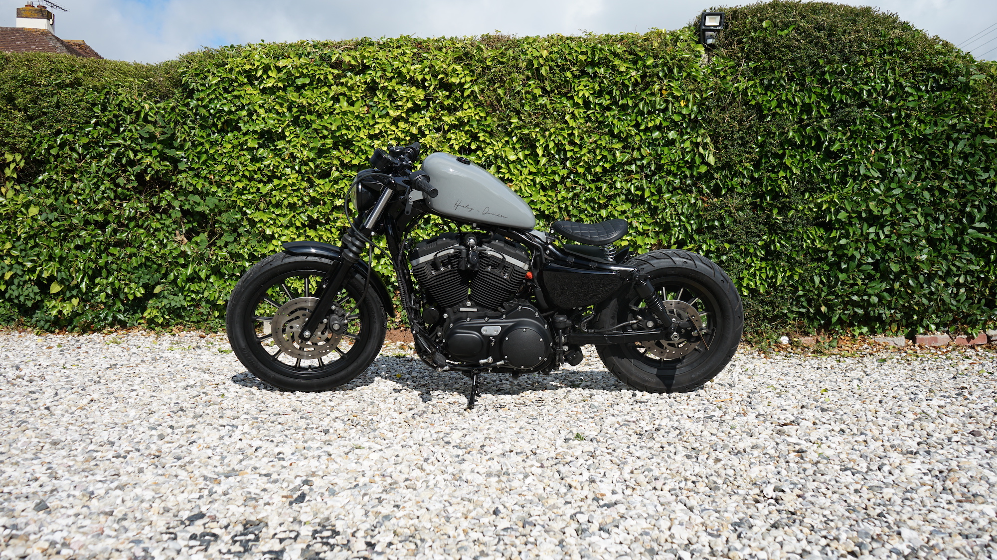 iron 883 no rear fender