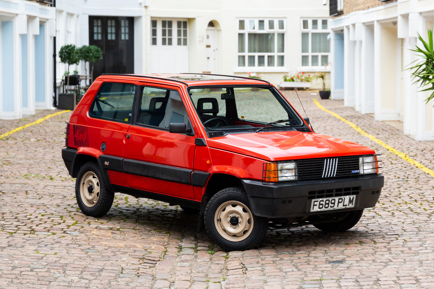 NO RESERVE: 1989 FIAT PANDA 4X4 - 38,200 MILES FROM NEW