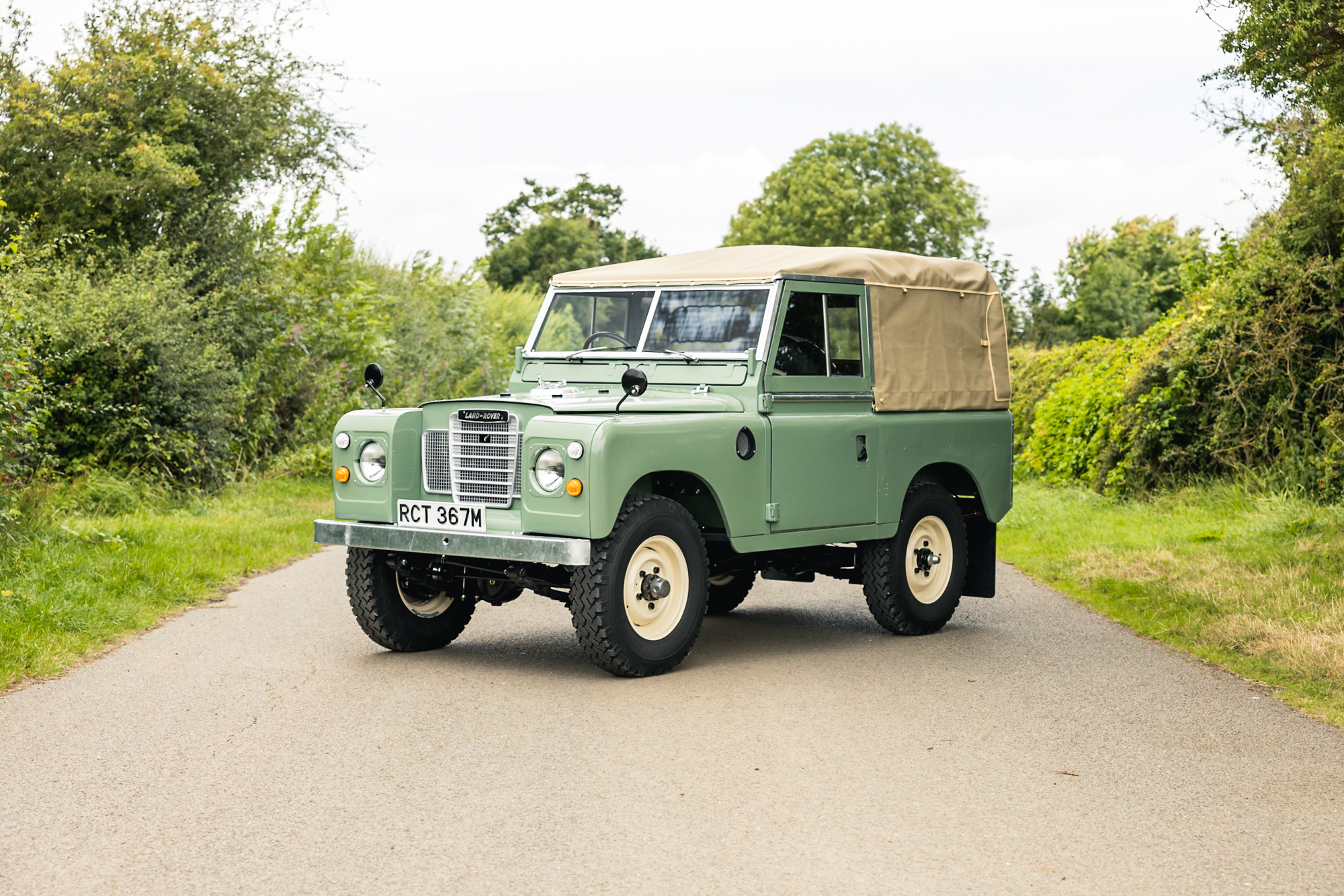 1974 LAND ROVER SERIES III 88" For Sale By Auction In Silverstone ...