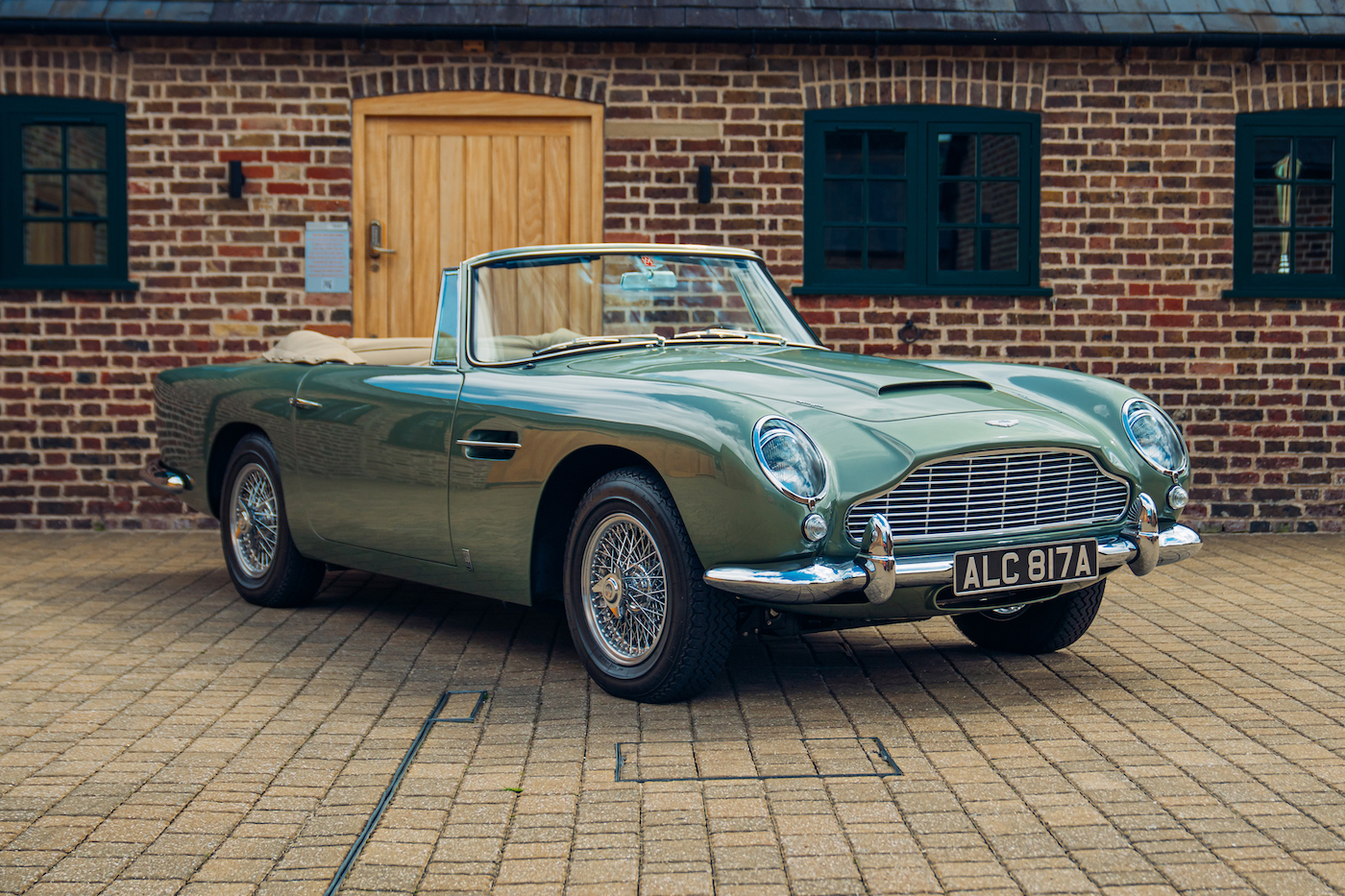 CHARITY AUCTION - ASTON MARTIN DB5 CONVERTIBLE DRIVING EXPERIENCE