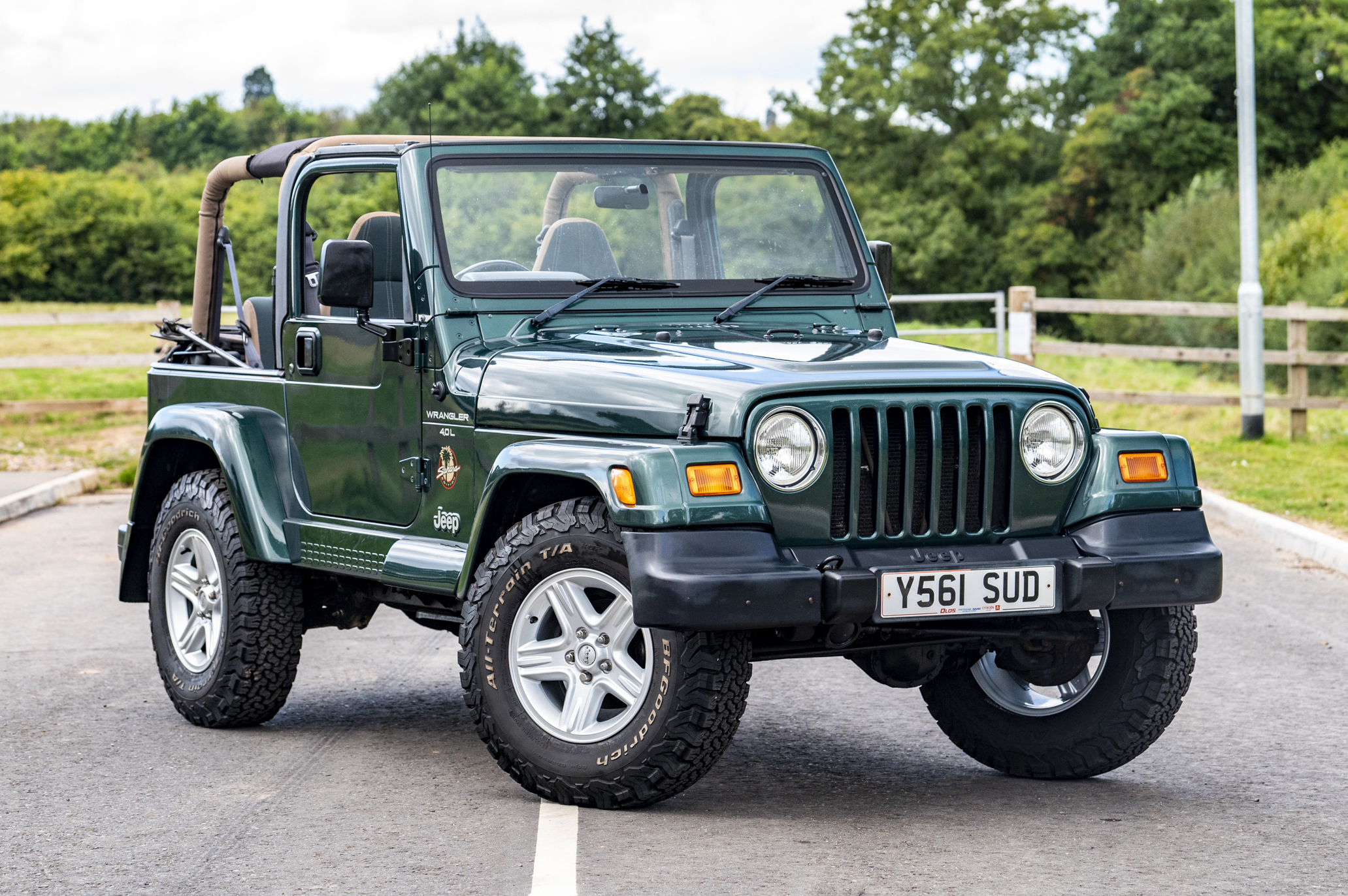 2001 JEEP WRANGLER - SAHARA EDITION