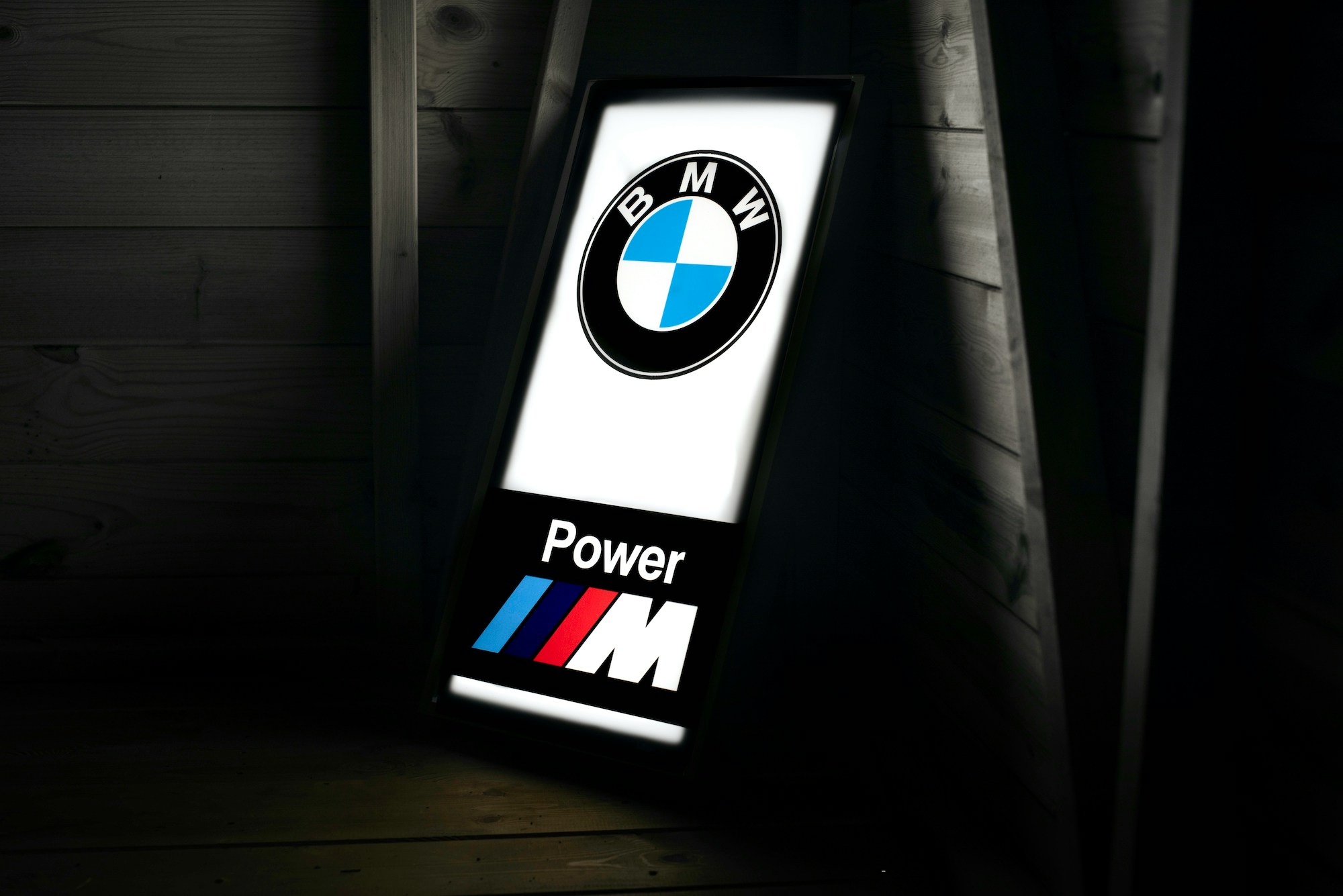 BMW M POWER ILLUMINATED SIGN