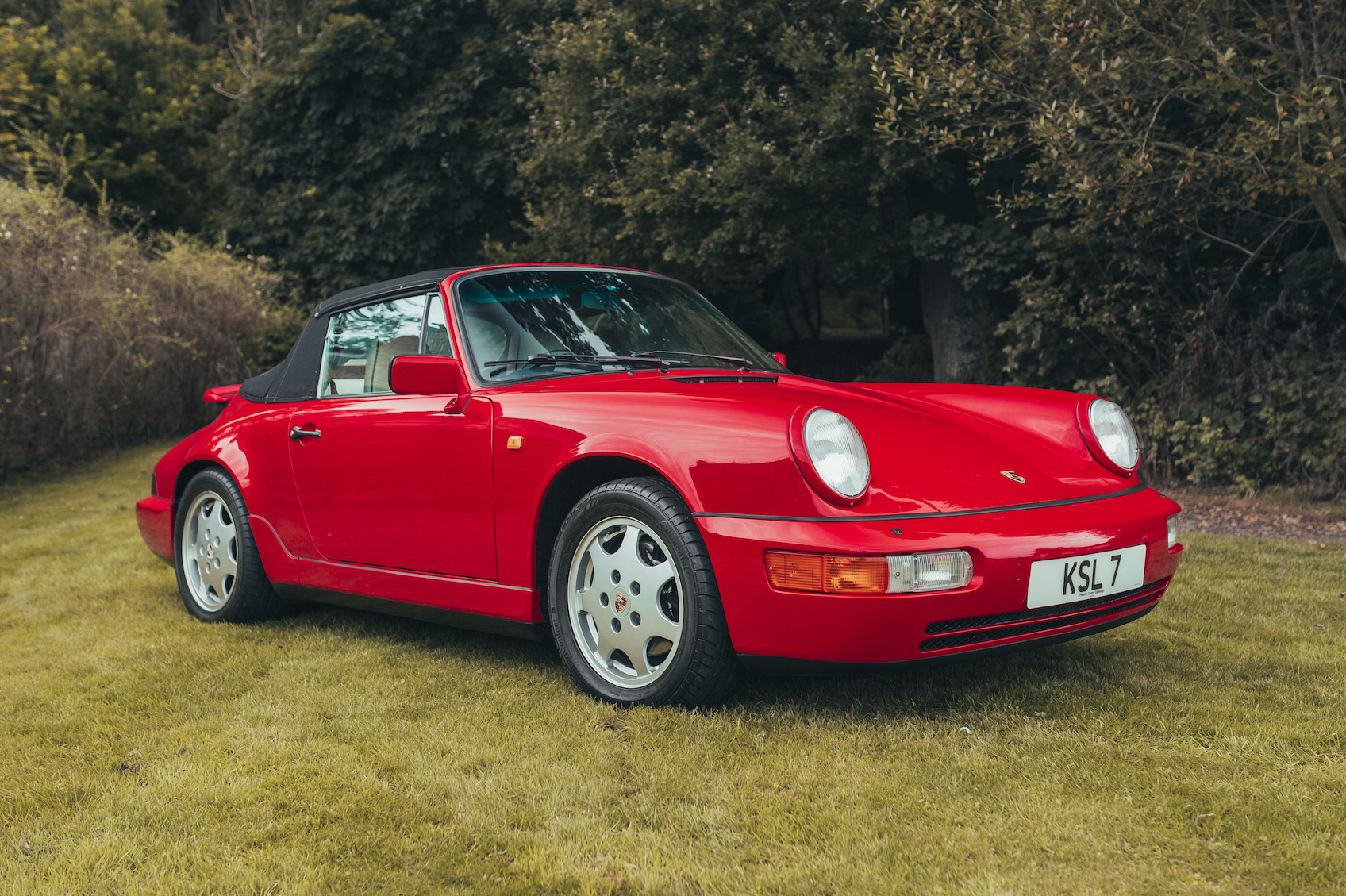 1990 PORSCHE 911 (964) CARRERA 4 CABRIOLET - 21,441 MILES