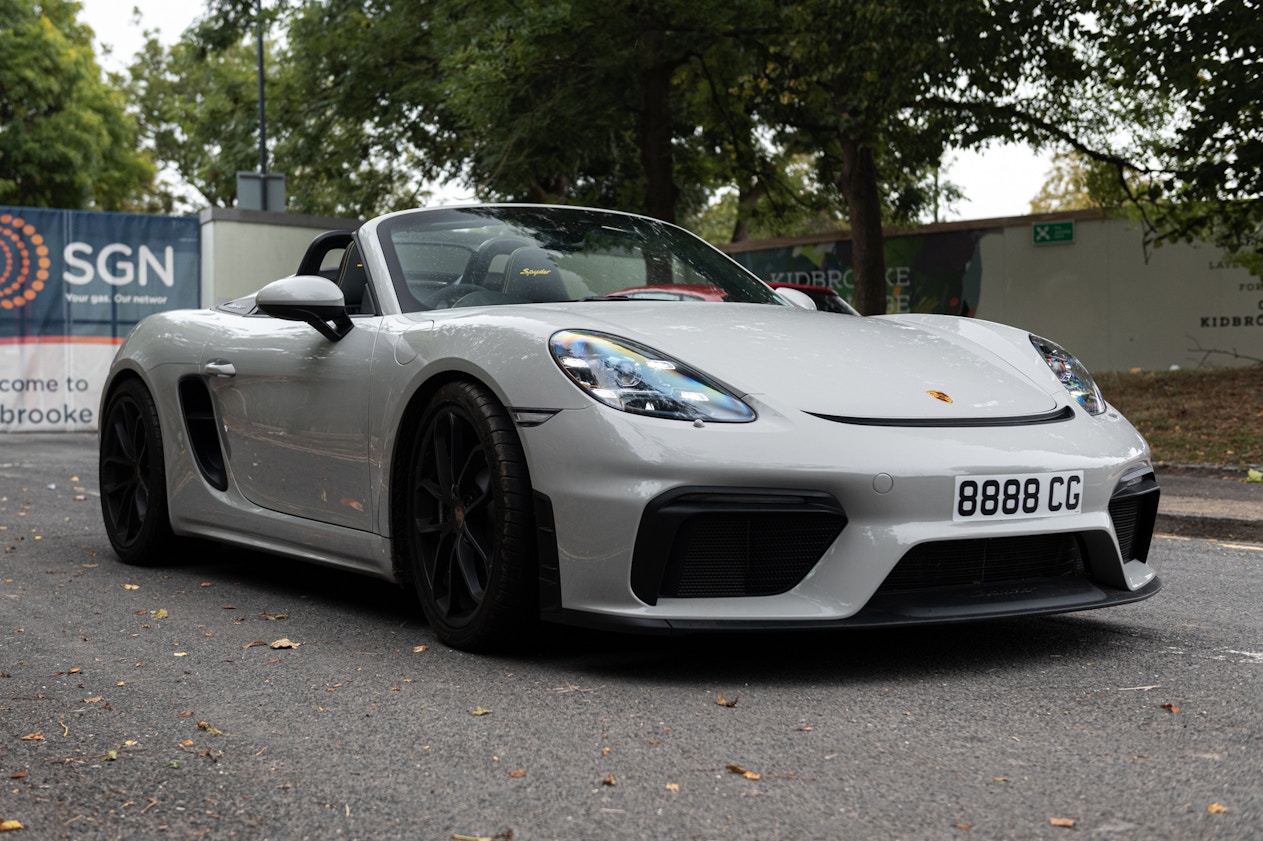 2019 PORSCHE 718 SPYDER 4.0 for sale by auction in London, United Kingdom