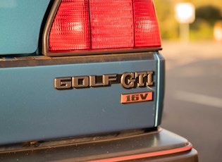 1987 VOLKSWAGEN GOLF (MK2) GTI 16V