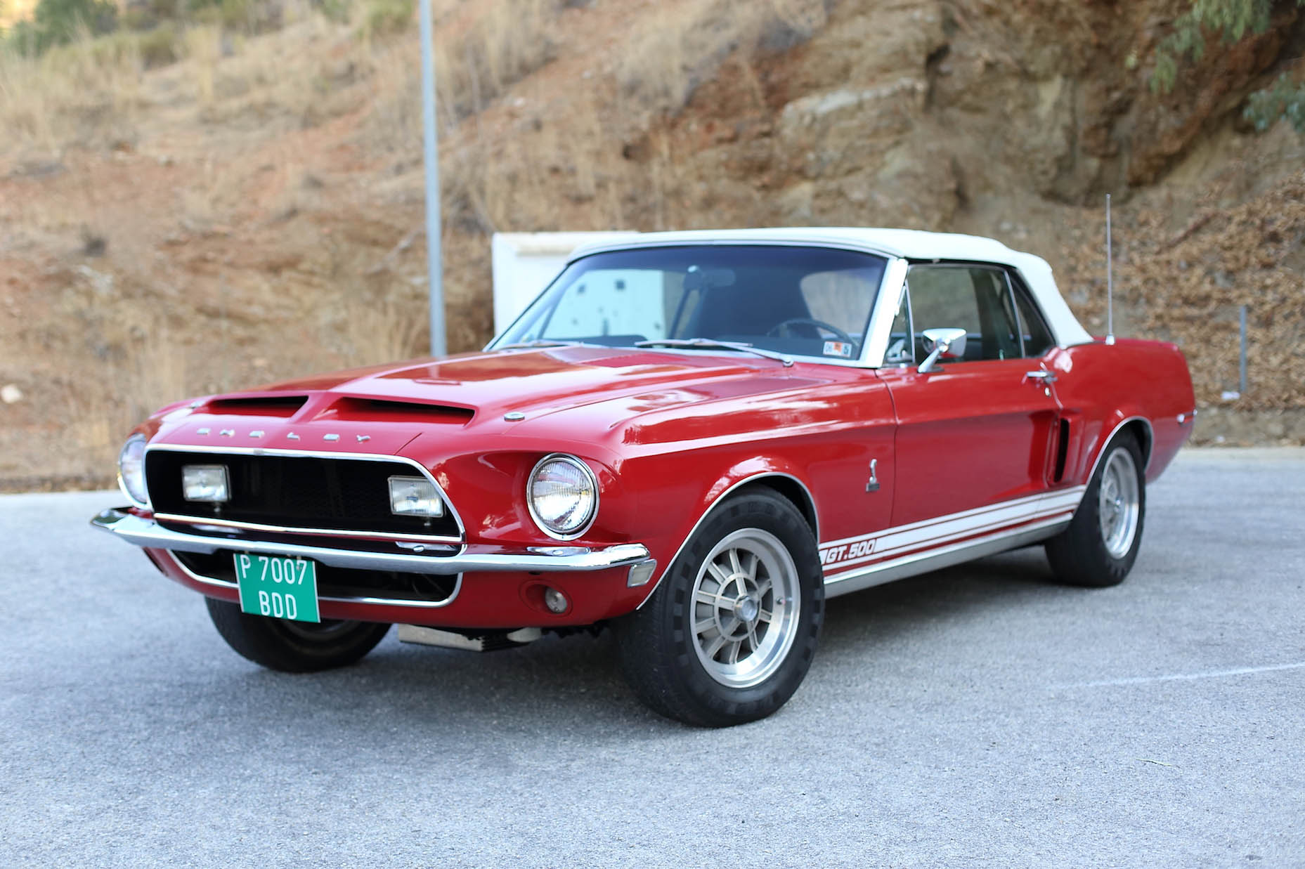 1968 SHELBY GT500 CONVERTIBLE - MANUAL