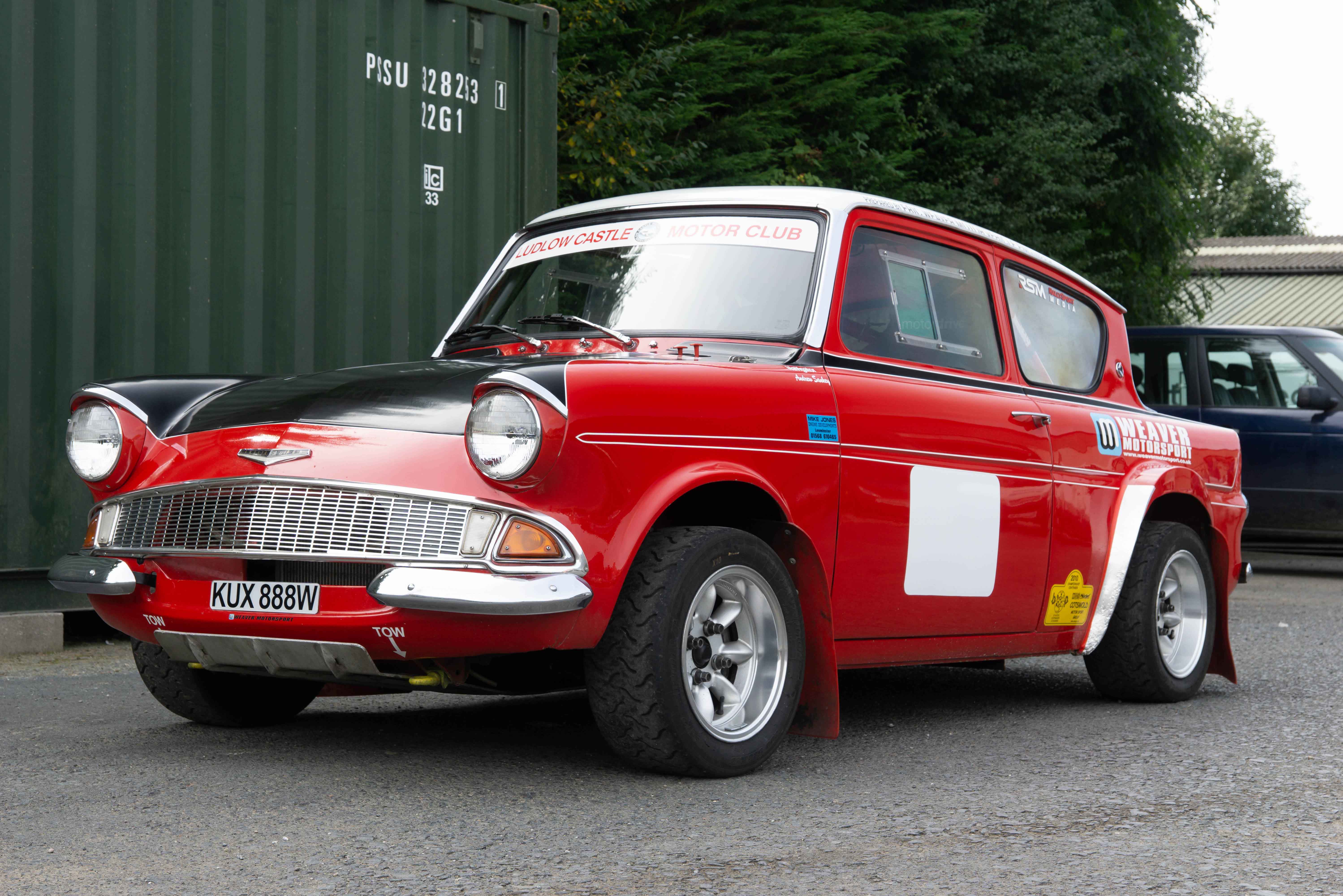 1968 FORD ANGLIA RS105E RALLY CAR - GROUP 4 SPEC