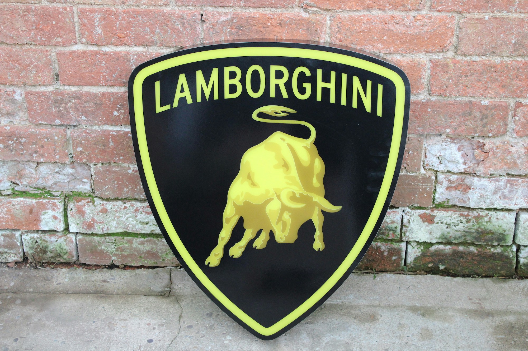 LAMBORGHINI ILLUMINATED DEALERSHIP SIGN