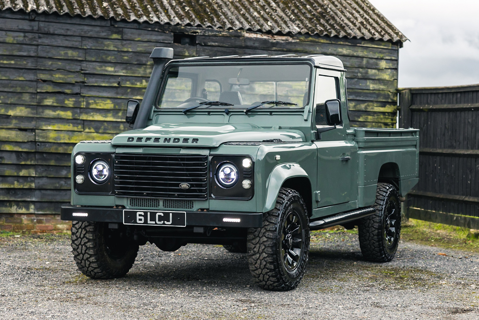 2007 LAND ROVER DEFENDER 110 SINGLE CAB PICKUP