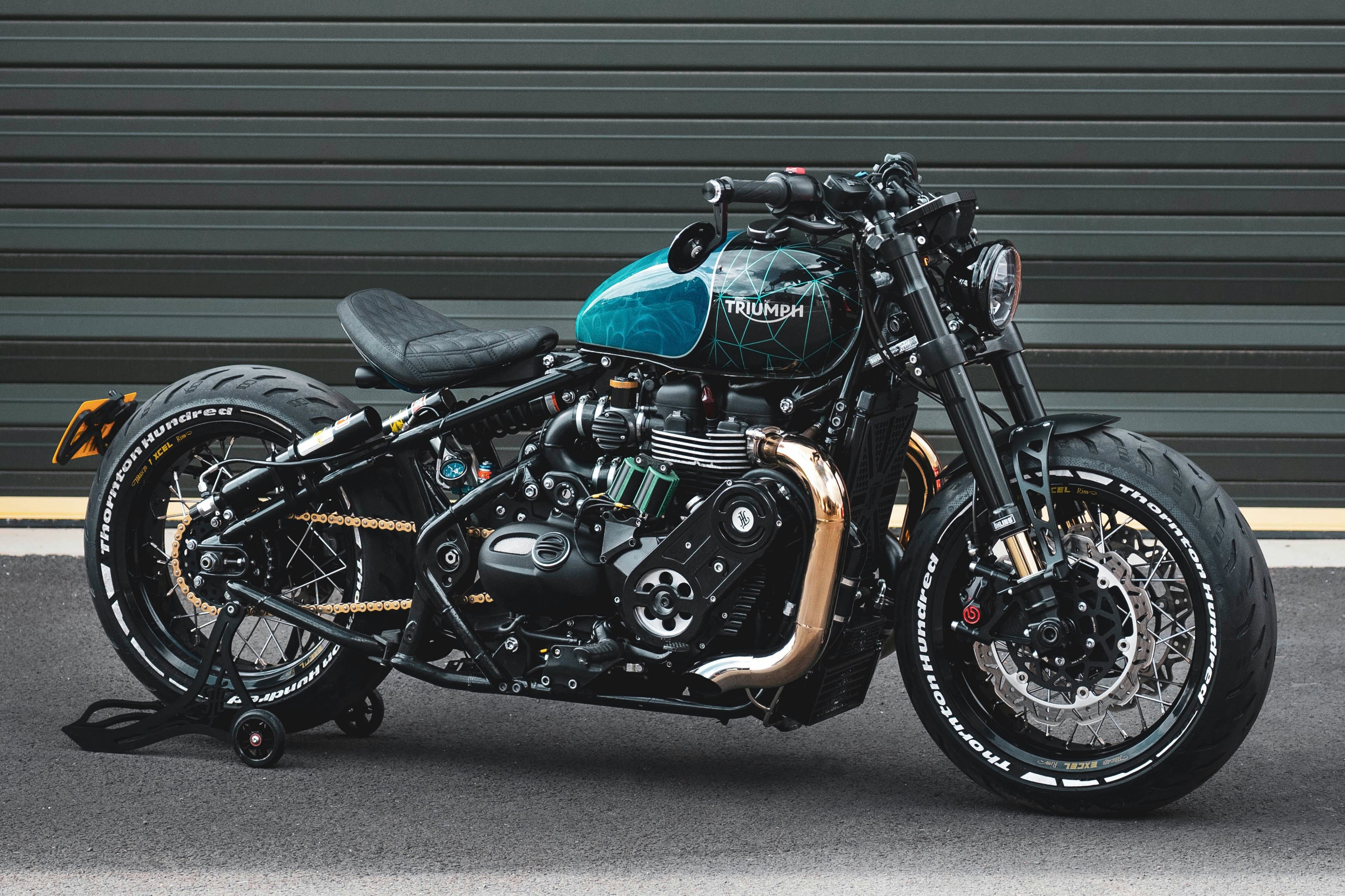 2019 TRIUMPH BONNEVILLE BOBBER THORNTON HUNDRED CUSTOM