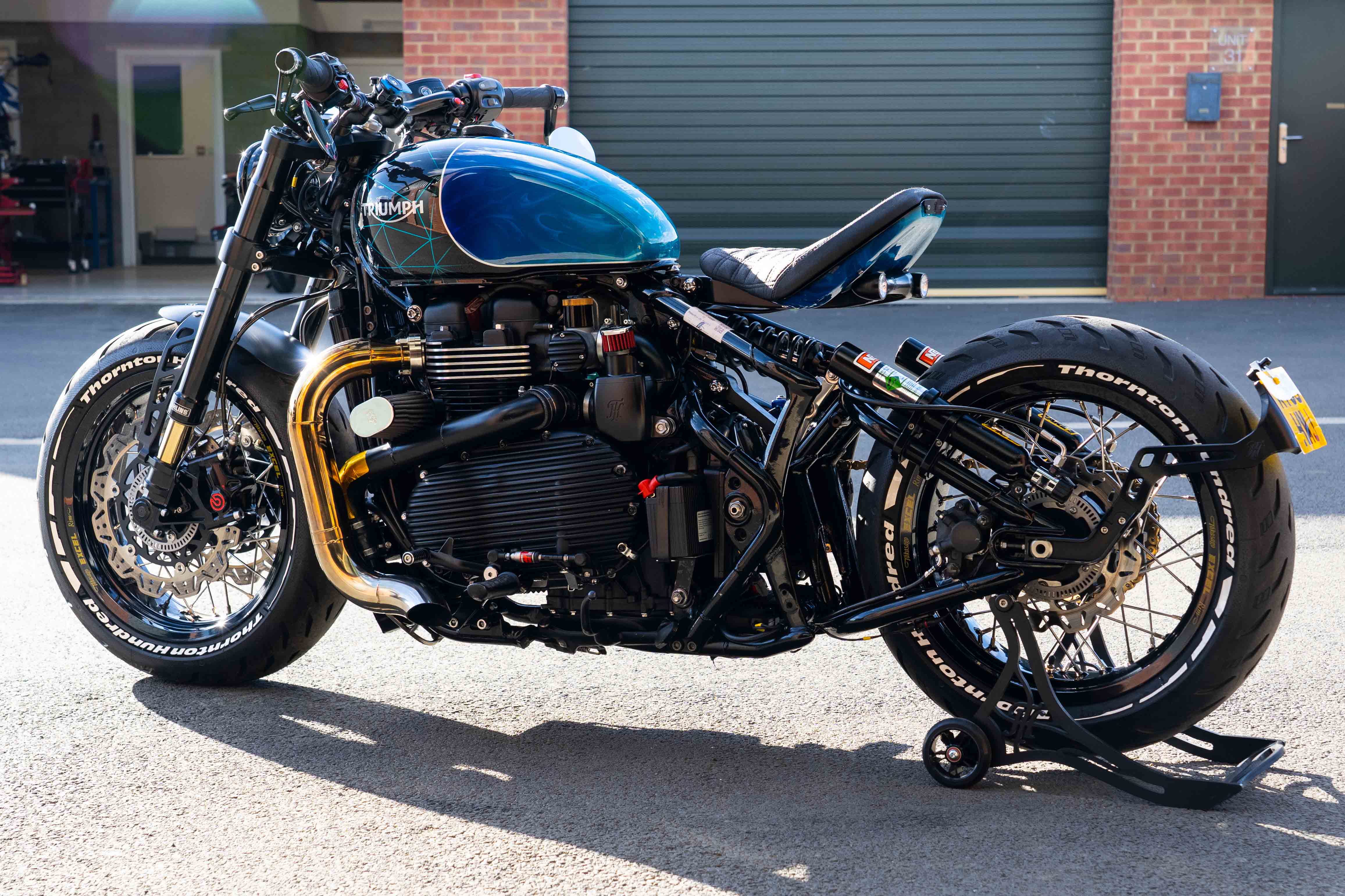 2019 TRIUMPH BONNEVILLE BOBBER THORNTON HUNDRED CUSTOM for sale