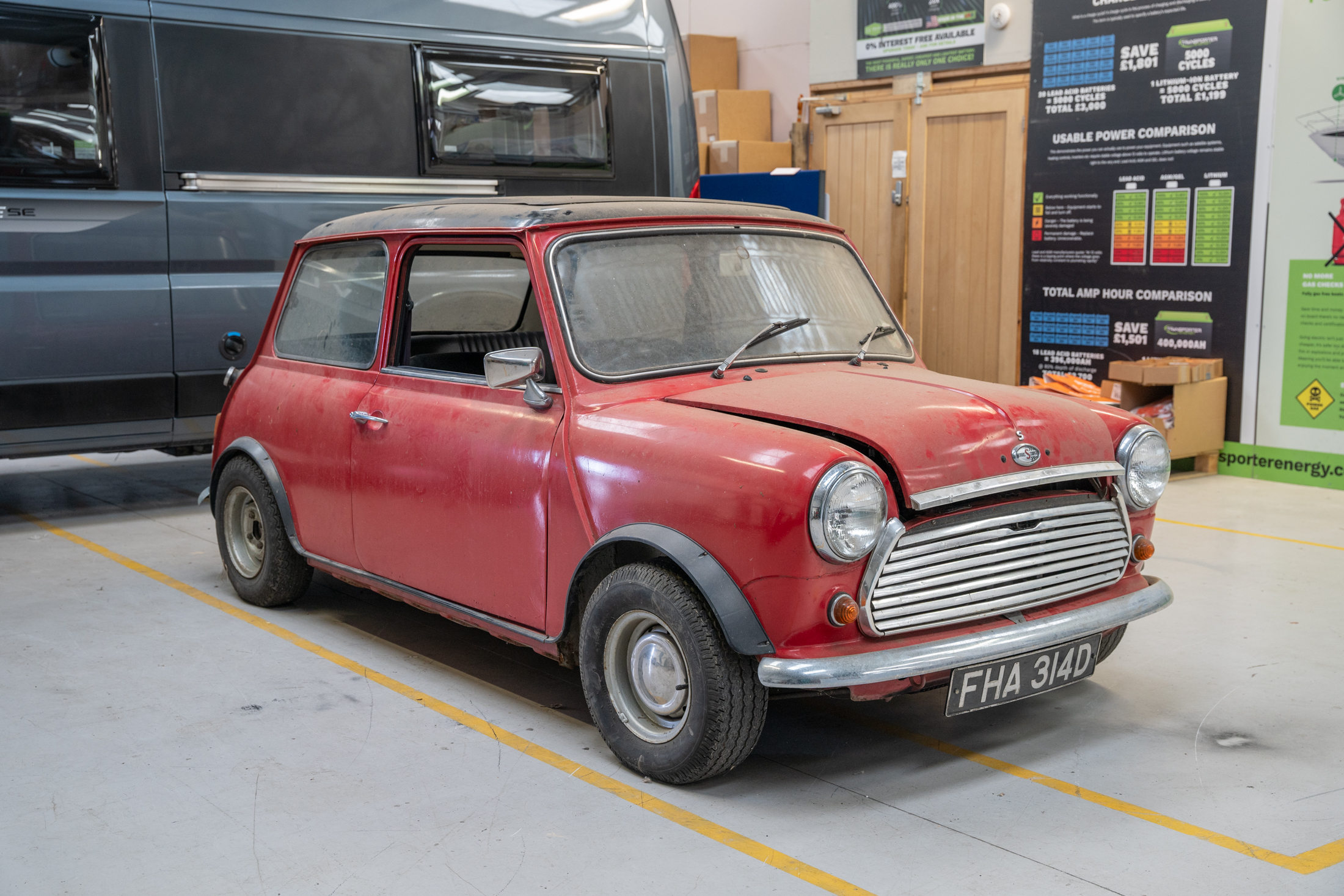 morris mini panel van for sale
