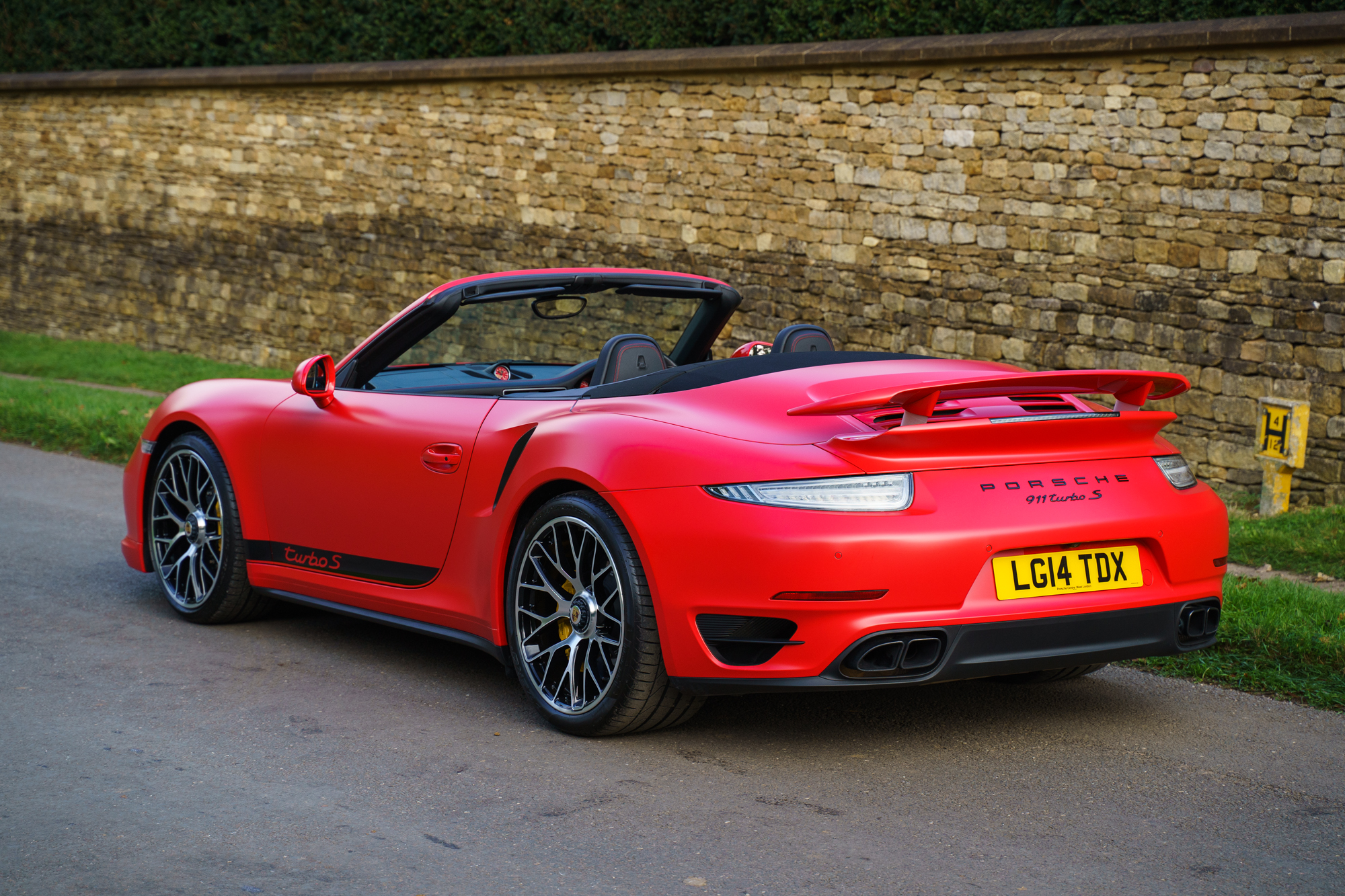 14 Porsche 911 991 Turbo S Cabriolet 1 852 Miles